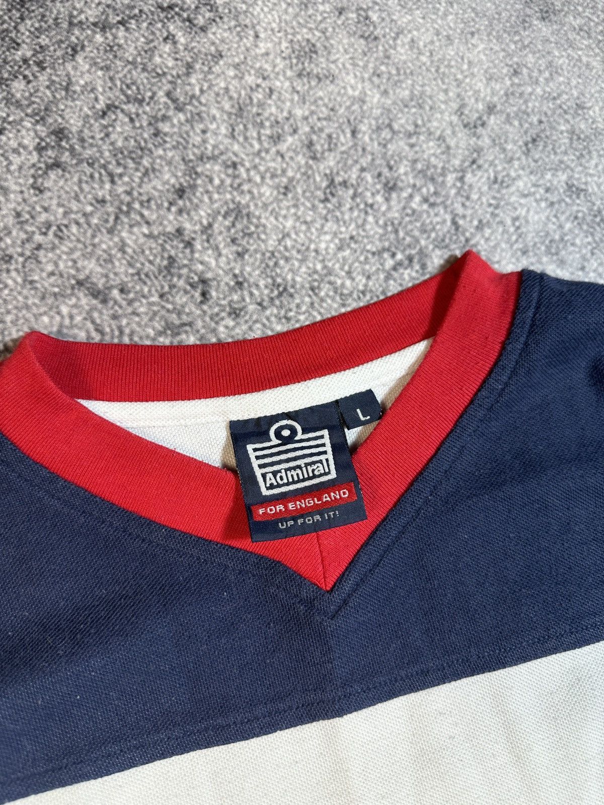 Vintage Vintage Rare Admiral England Soccer Jersey Streetwear Size US L / EU 52-54 / 3 - 4 Thumbnail