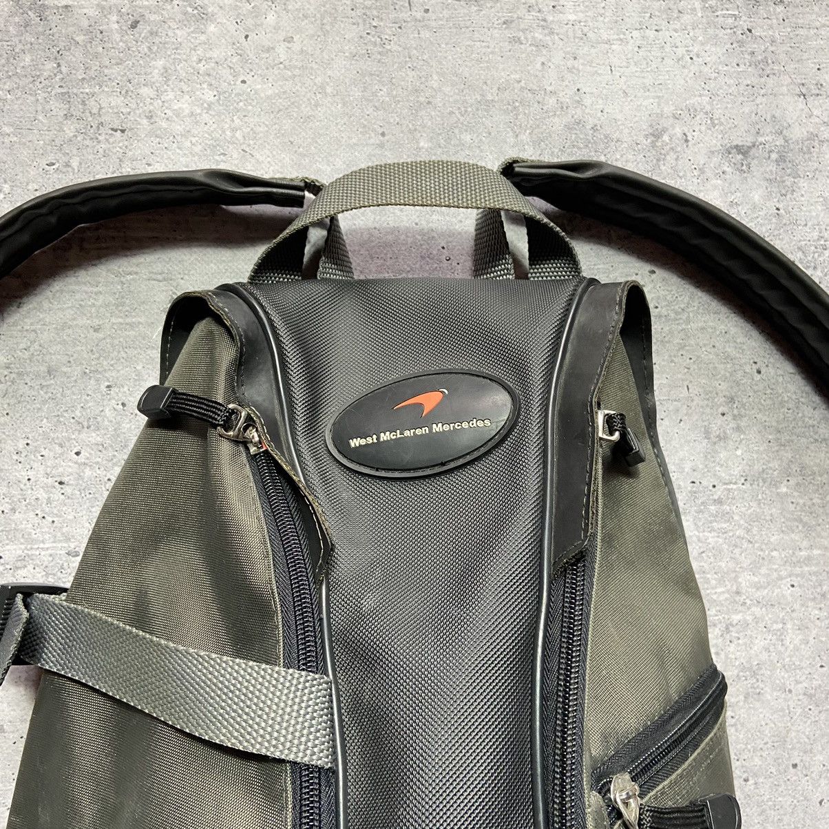 Canon × Mercedes-Benz × Vintage 📌 Vintage Canon Mercedes McLaren Outdoor Backpack Size ONE SIZE - 6 Thumbnail