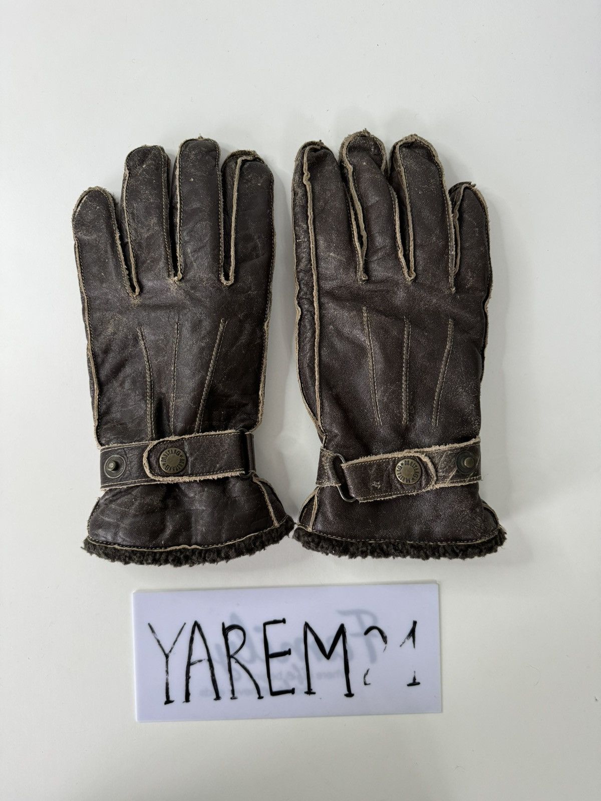 Mustang × Vintage Mustang vintage gloves Size ONE SIZE - 1 Thumbnail