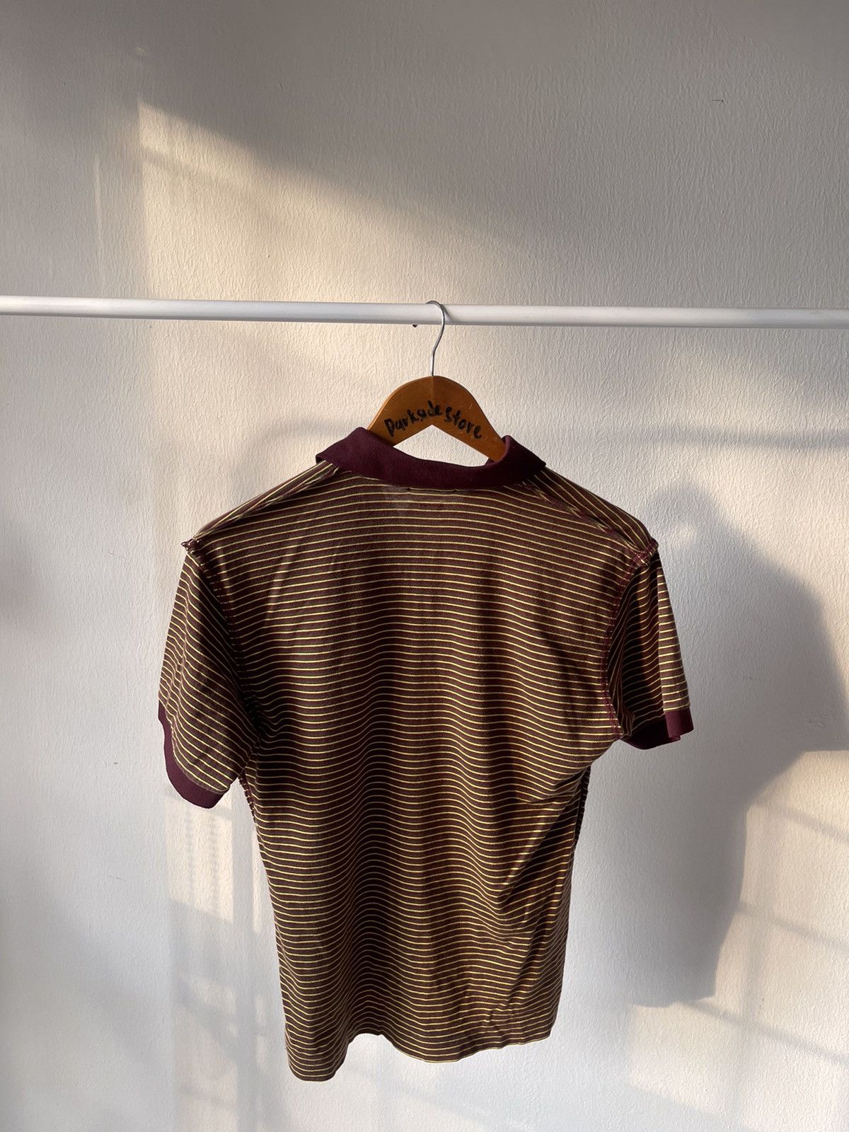 Comme des Garcons Homme × Comme des Garcons Homme Plus × Rei Kawakubo 80s Homme Comme Des Garcons Polo Tee Size US M / EU 48-50 / 2 - 7 Thumbnail