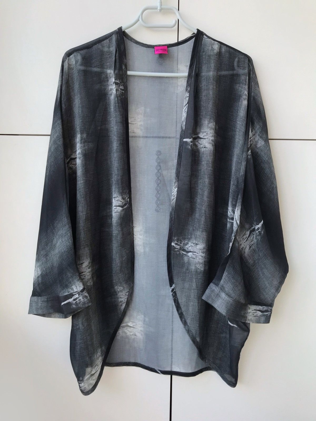 Japanese Brand RARE SAVE THE QUEEN MESH CARDIGAN Size S / US 4 / IT 40 - 1 Thumbnail