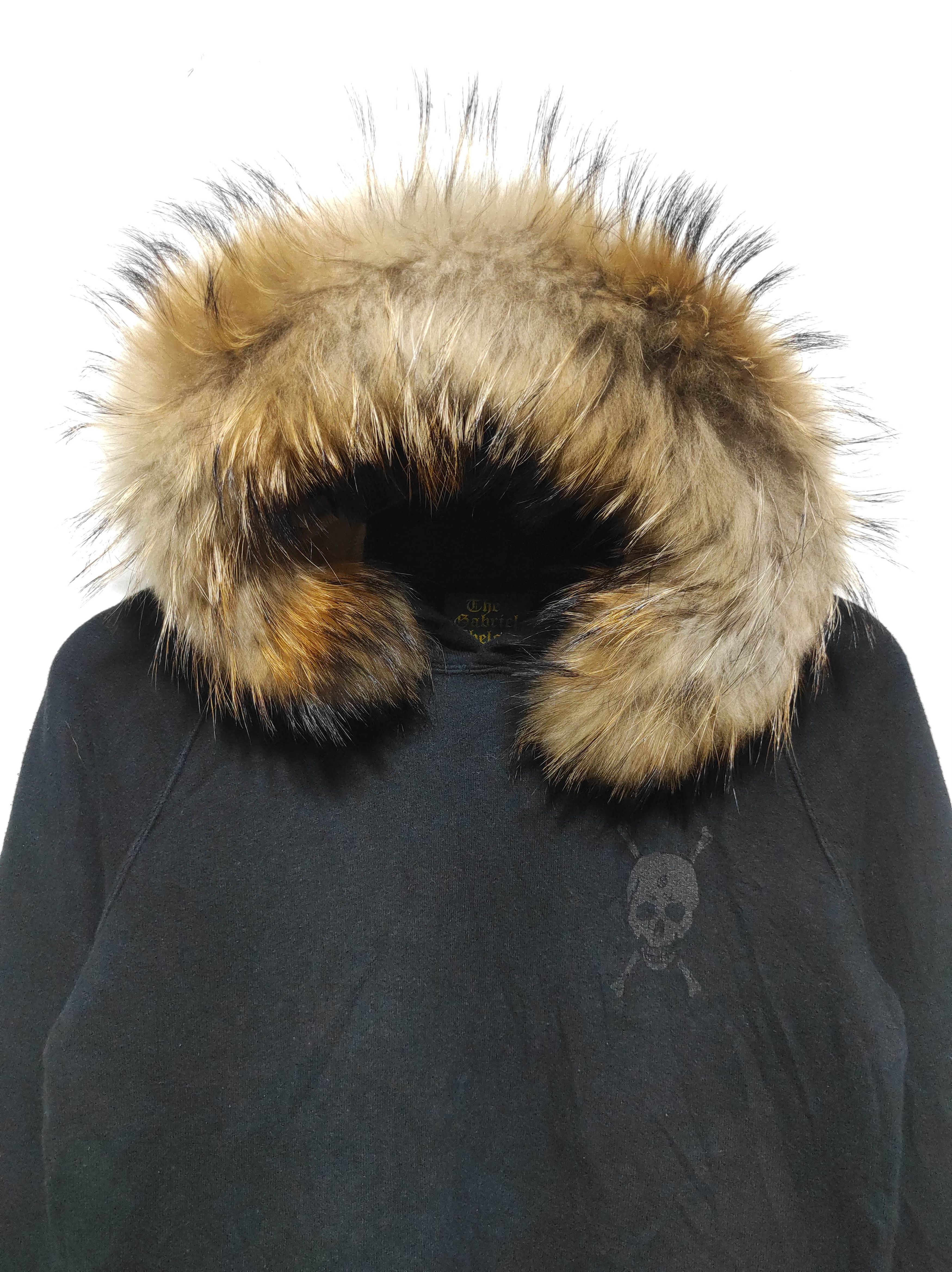 Le Grande Bleu (L.G.B.) The Gabriel Chelsea Skull Poem Fur Hoodie i6w9 LGB style Size US S / EU 44-46 / 1 - 4 Thumbnail