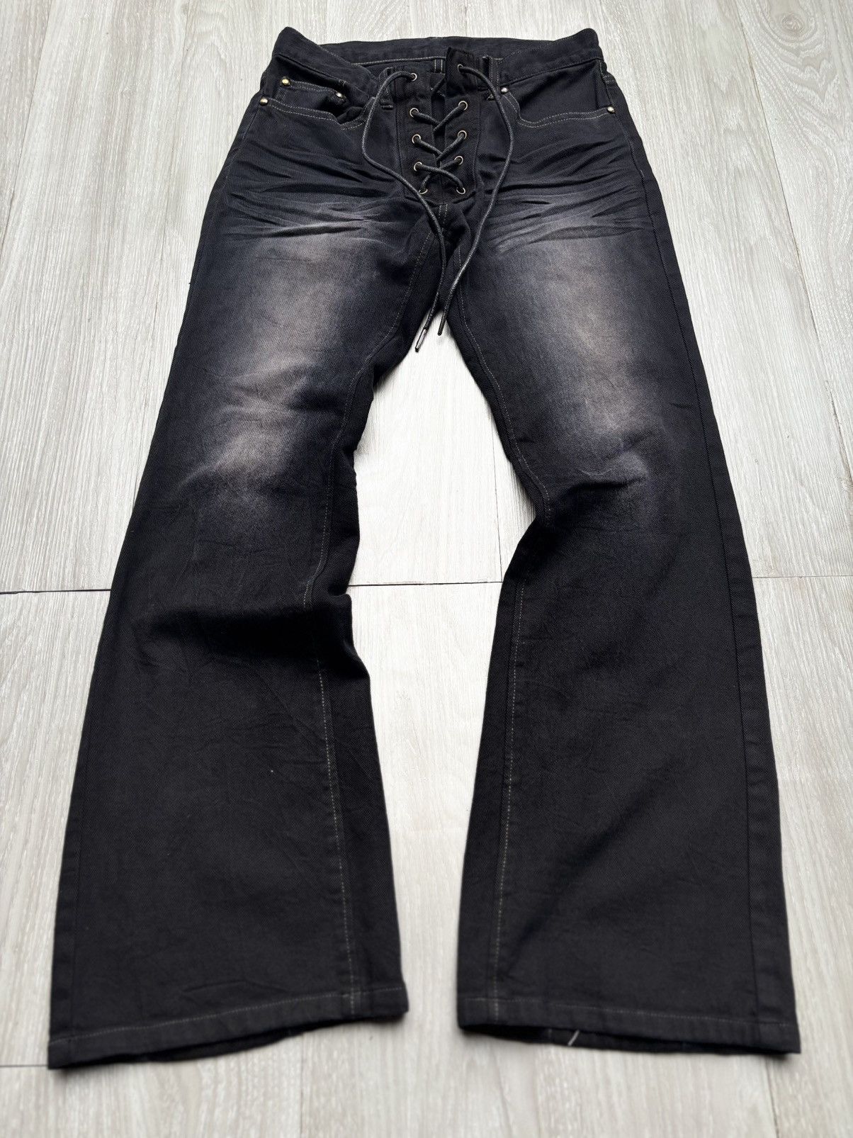Roen HIROMUTAKAHARA lace up flared pants 【公式通販】
