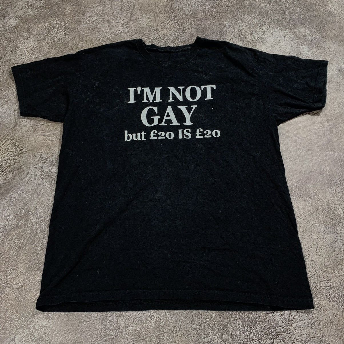 Vintage Vintage 90s Humor Graphic Tee Slogan Print Streetwear Slim L Size US L / EU 52-54 / 3 - 2 Thumbnail