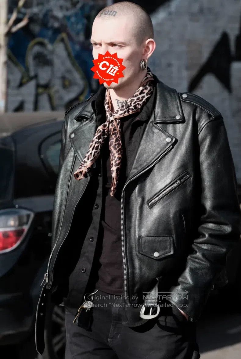 Schott Schott Leather coat Size US XL / EU 56 / 4 - 9 Thumbnail