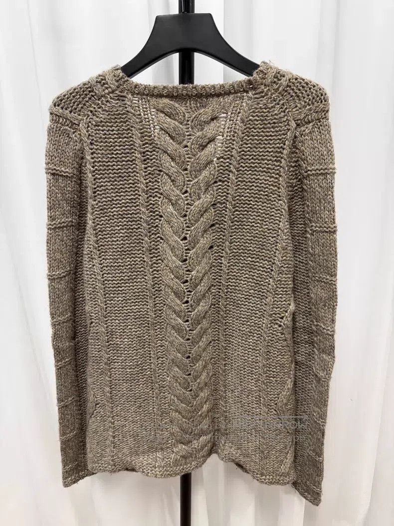 Takahiromiyashita The Soloist. Takahiromiyashita The Soloist. Coarse Knit Hemp Open Cardi Size M / US 6-8 / IT 42-44 - 5 Thumbnail