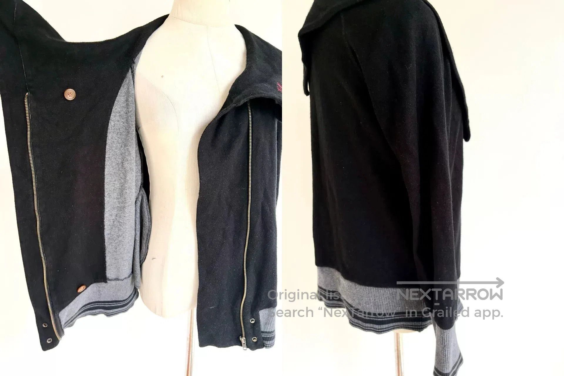 Vivienne Westwood vivienne westwood black gray sweatshirt jacket. Size M / US 6-8 / IT 42-44 - 8 Thumbnail