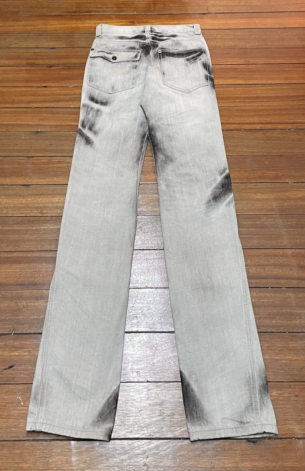 If Six Was Nine Very Rare Vintage Japanese Brand Semantic Design Jeans 1990s Size US 28 / EU 44 - 2 Thumbnail