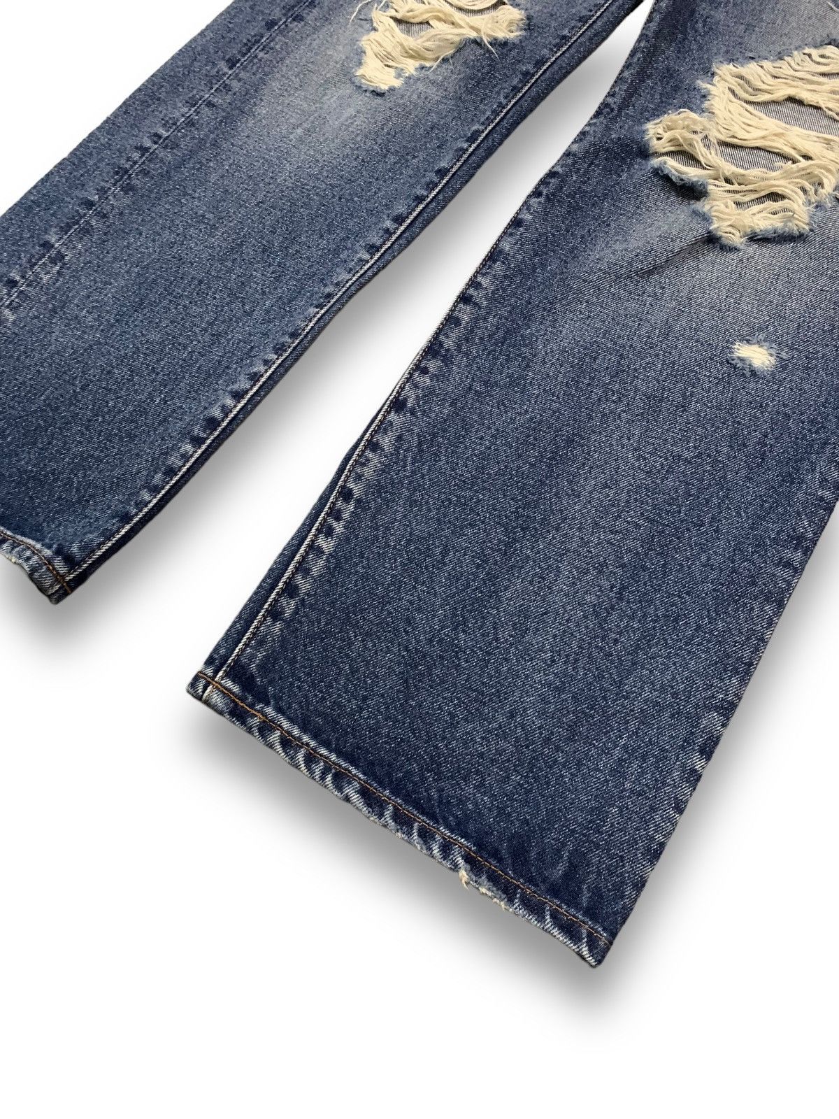 14th Addiction Vintage Y2K Japanese Brand RNA Distressed Grunge Jeans Size US 30 / EU 46 - 9 Thumbnail