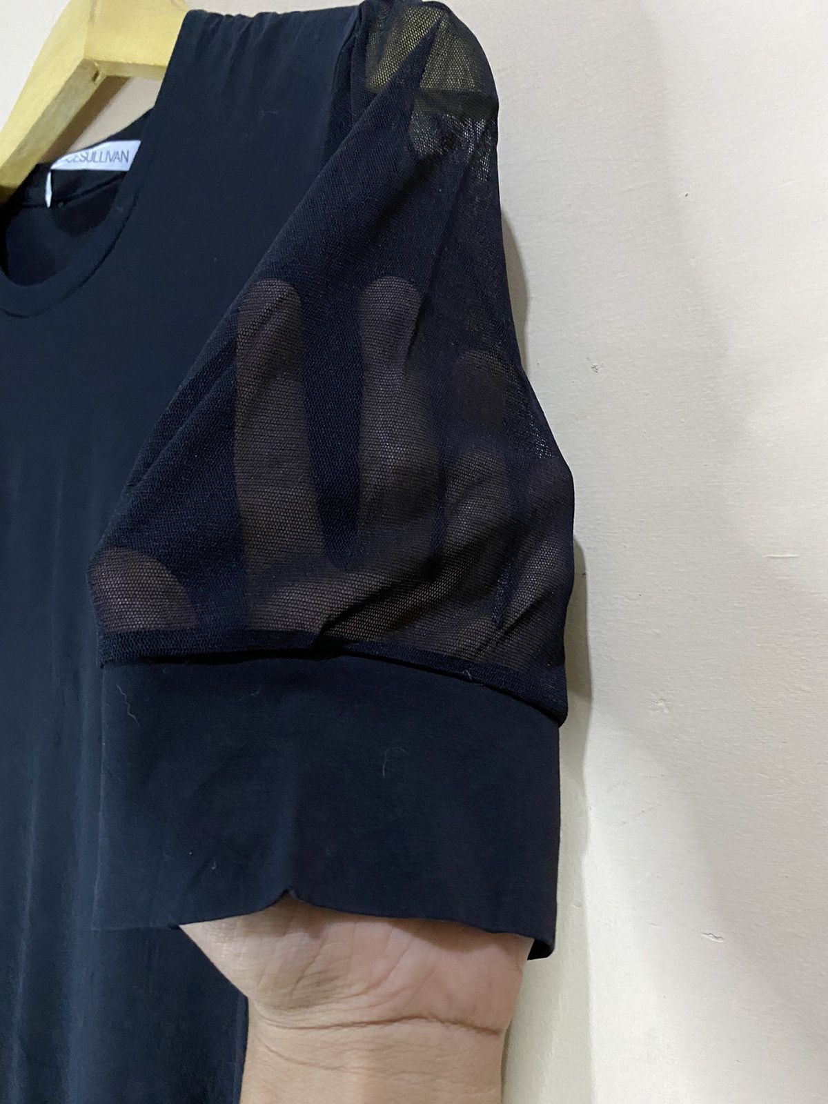 Designer × JOHN LAWRENCE SULLIVAN × Japanese Brand John Lawrance Sullivan Black Tshirt Size ONE SIZE - 4 Thumbnail