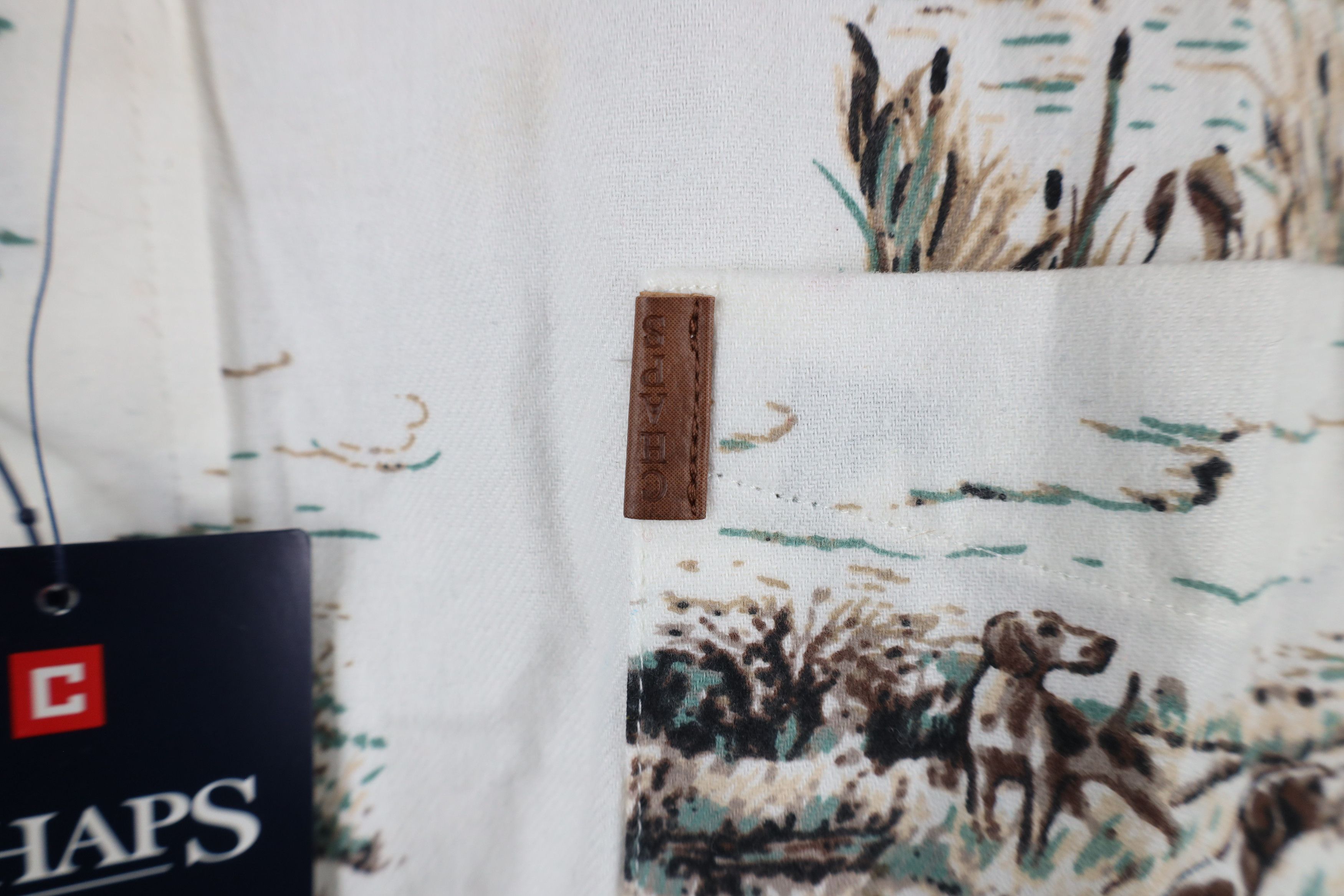 Chaps × Vintage Deadstock Vintage Chaps All Over Print Flannel Button Shirt Size US XXL / EU 58 / 5 - 6 Thumbnail