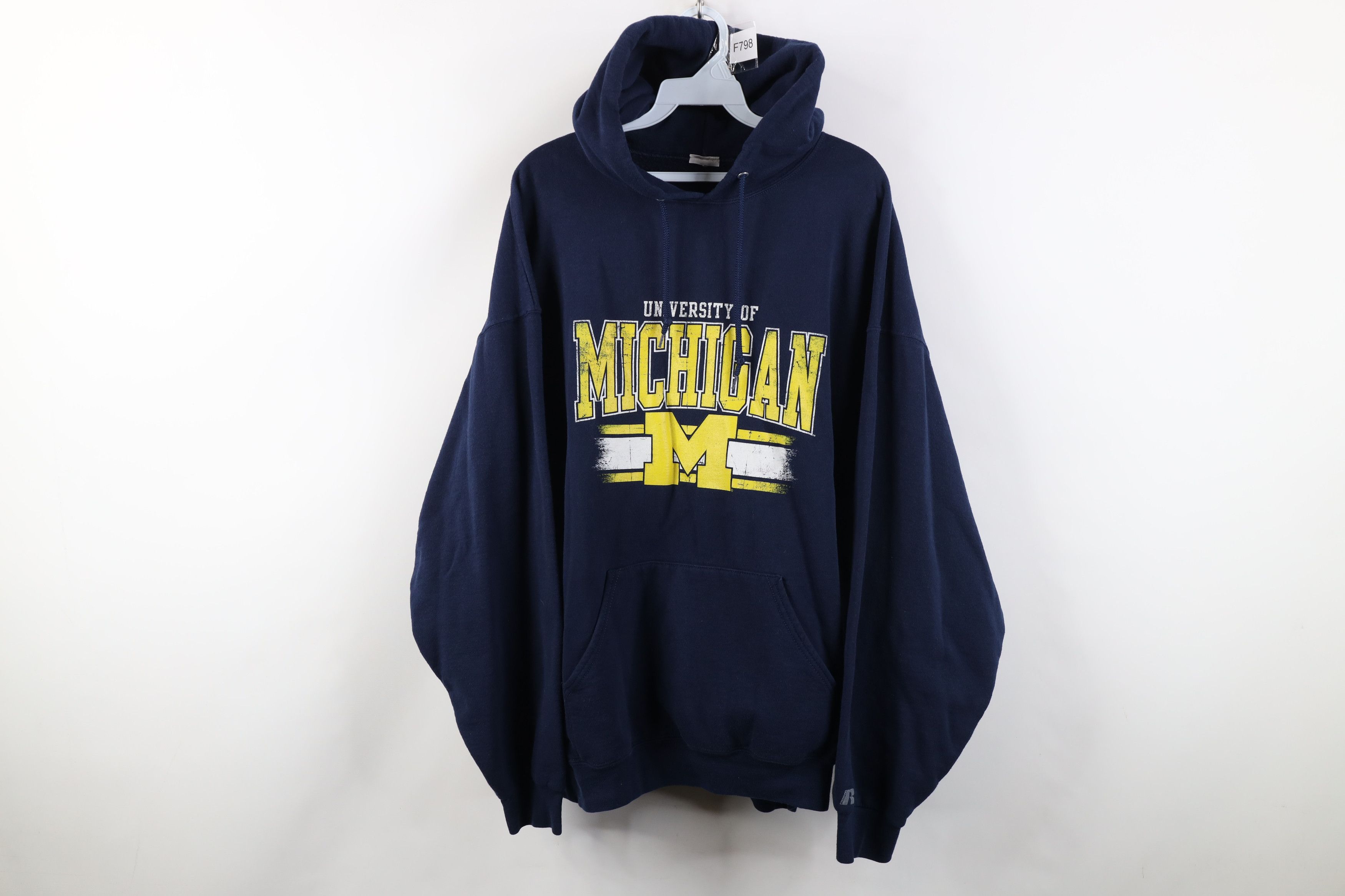 Russell Athletic Vintage Russell Athletic University of Michigan Sweatshirt Size US XXL / EU 58 / 5 - 1 Thumbnail