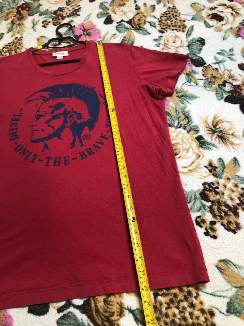 Diesel Vintage T-shirts Diesel Big Logo Only The Brave Y2K 00s Size US XXL / EU 58 / 5 - 6 Thumbnail