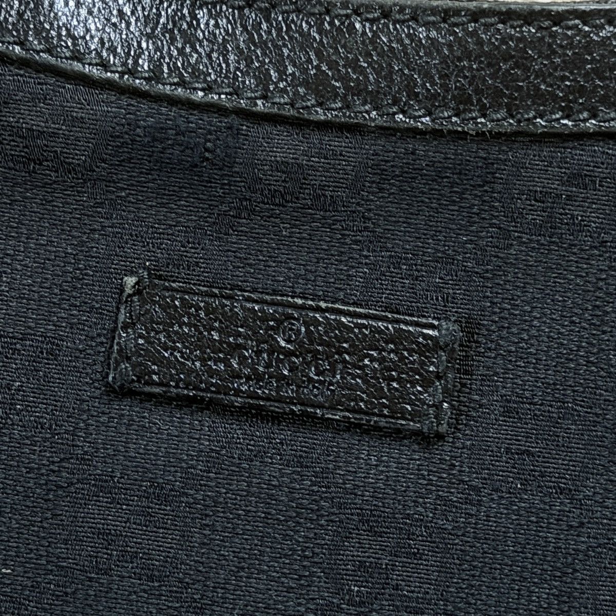 Gucci Shoulder Bag in Black with Monogram