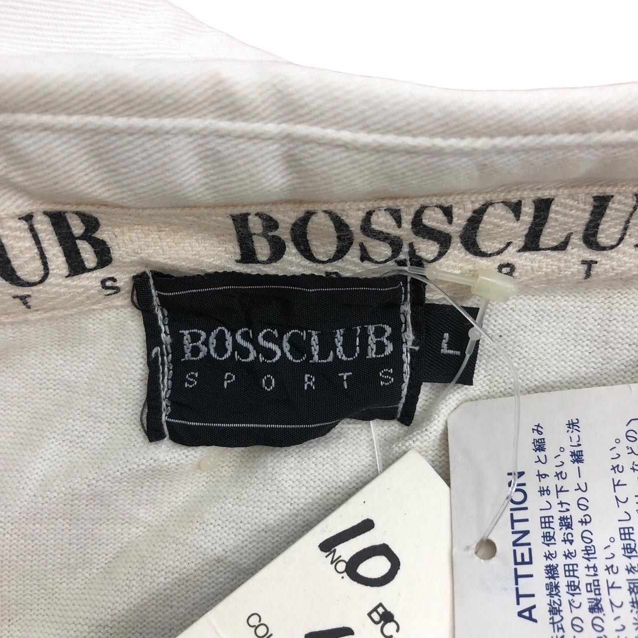 Other Vintage BOSS CLUB SPORTS Striped Rugby Polo Tee Shirt Size L / US 10 / IT 46 - 4 Thumbnail