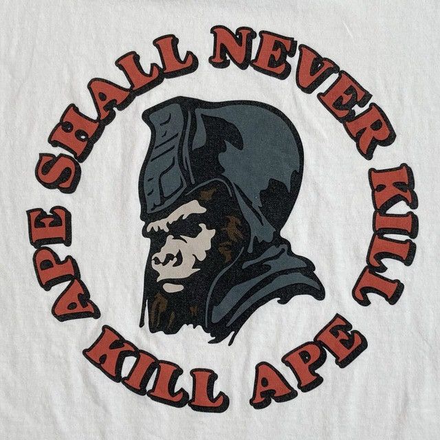 Bape BAPE General ASNKA Logo T-shirt a bathing ape Size US L / EU 52-54 / 3 - 5 Thumbnail