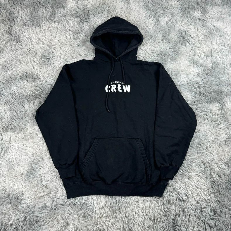Balenciaga Balenciaga crew Hoodie 2502-Nextarrow Size US XS / EU 42 / 0 - 1 Thumbnail