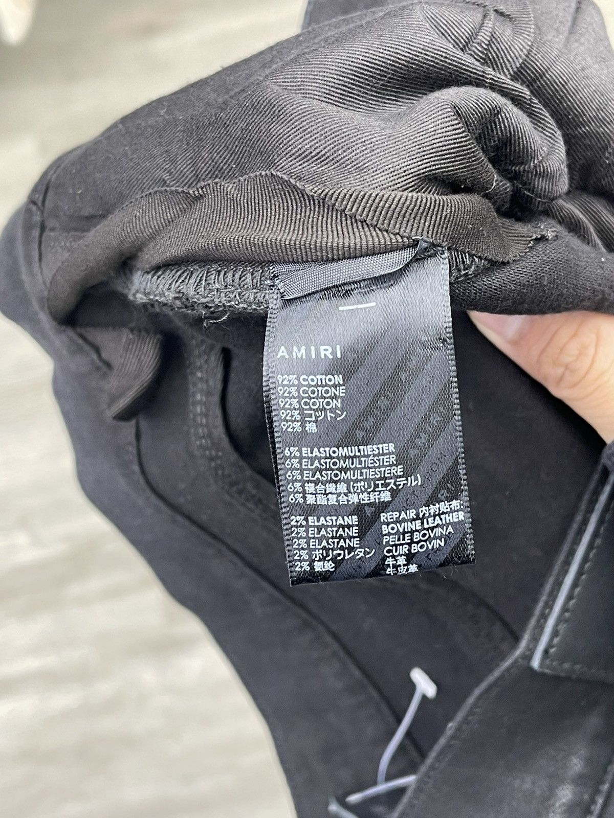 Amiri Amiri Mx1 black wax Size US 36 / EU 52 - 8 Thumbnail