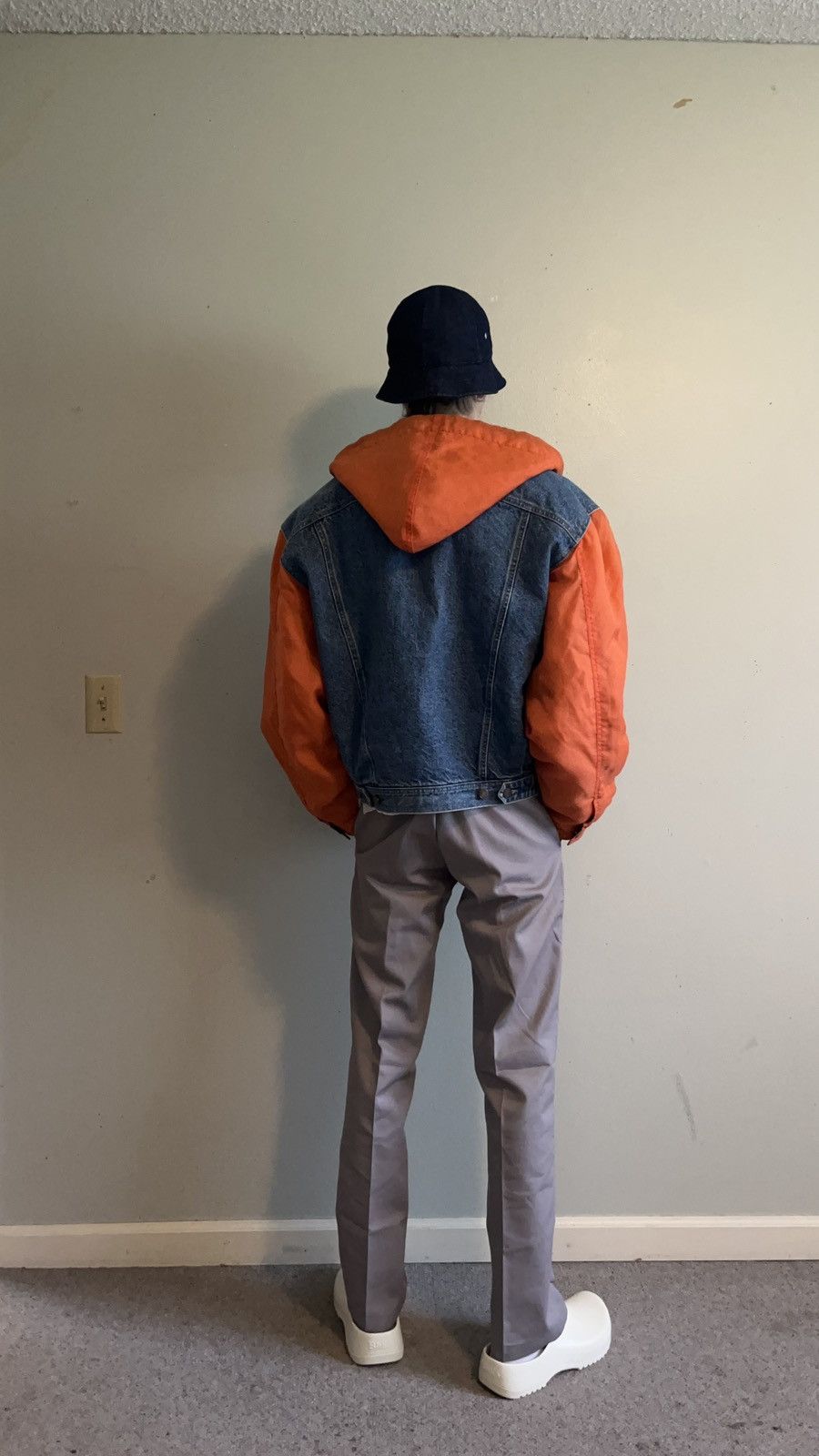 Gap Insulated Denim Jacket with Hood Size US M / EU 48-50 / 2 - 13 Thumbnail