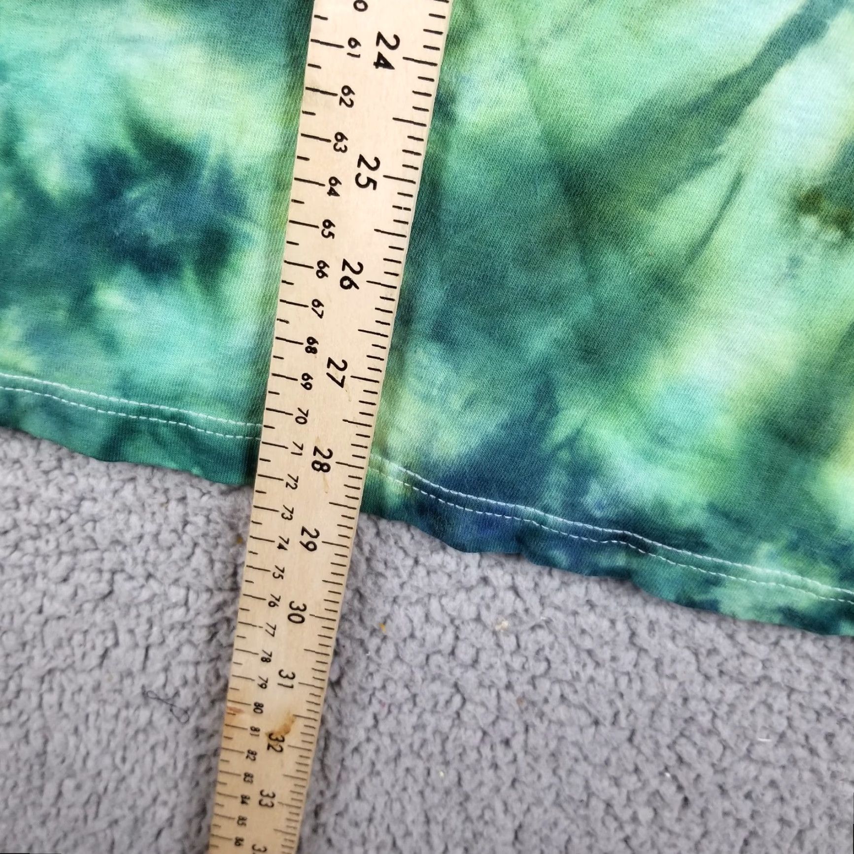 Russell Athletic VTG Russell Athletic T-Shirt Adult Large Crew Neck Short Sleeve Green Cotton 90s Concert Logo Mens Size US L / EU 52-54 / 3 - 4 Thumbnail