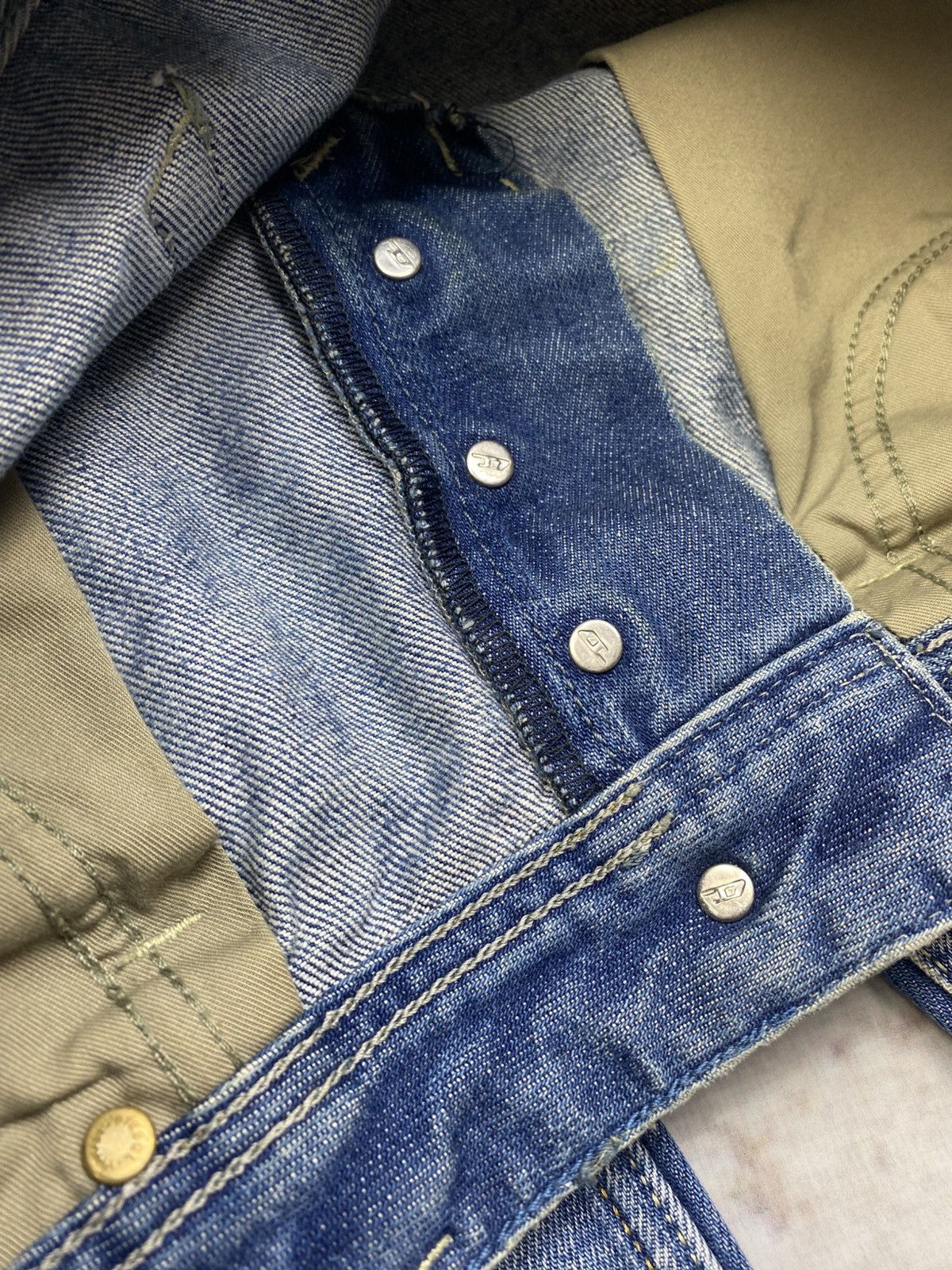 Diesel Vintage Diesel Y2K Faded Flared Jeans Denim Pants Rare Size US 34 / EU 50 - 14 Thumbnail