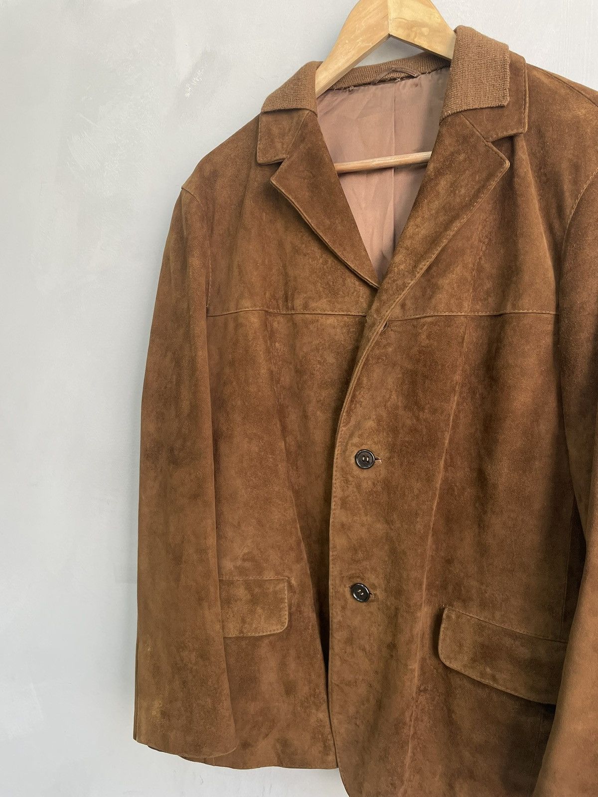 14th Addiction 90s suede leather 14thaddiction style leather blazer jacket Size US M / EU 48-50 / 2 - 4 Thumbnail