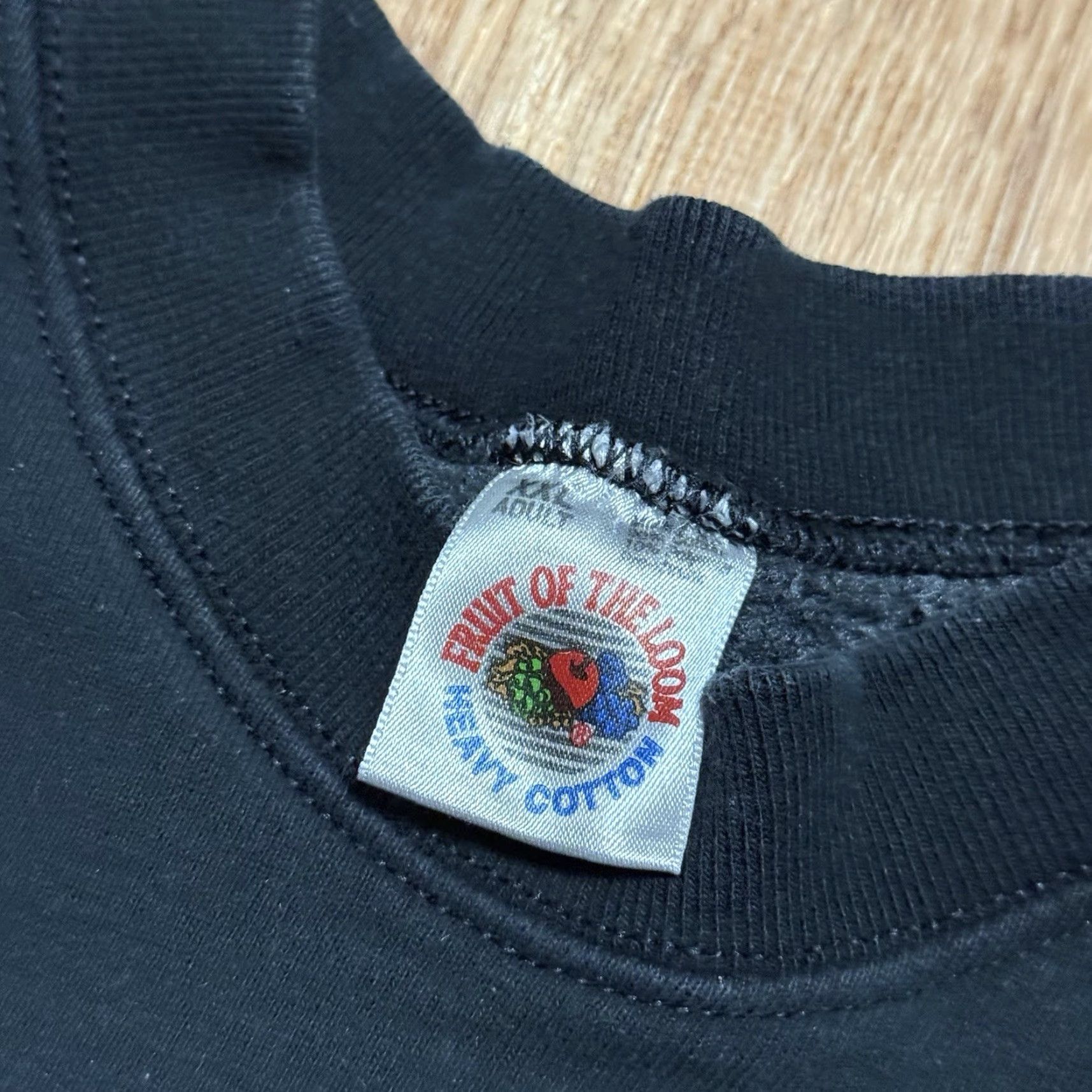 Fruit Of The Loom VINTAGE 90s Police Dog Championship Sweatshirt Crewneck 1995 Mens 2XL Black - Fruit of the Loom Pullover Sweatshirt Mens 2XL Black Size US XXL / EU 58 / 5 - 3 Thumbnail