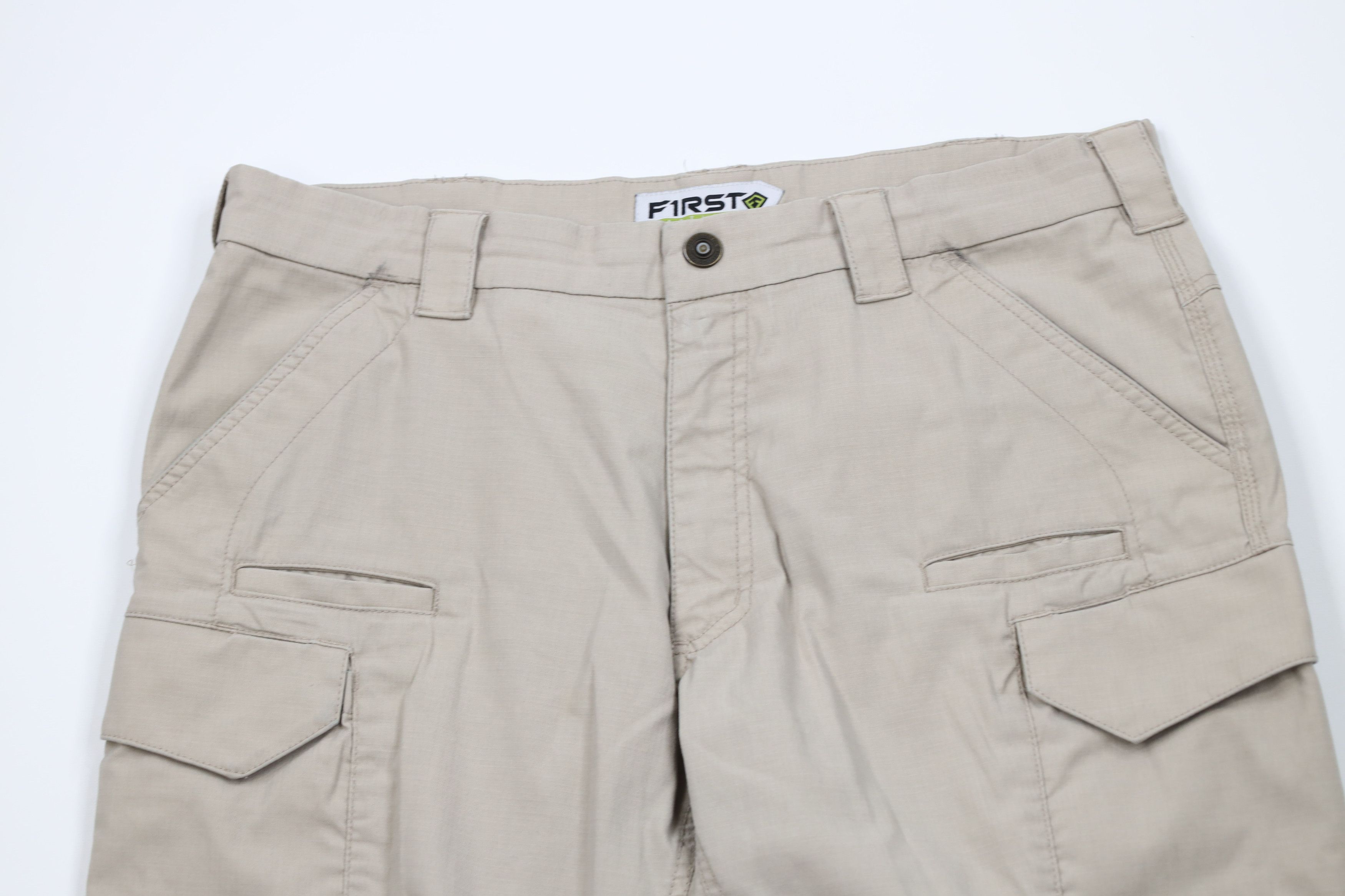 Vintage Vintage Y2K Streetwear Ripstop Tactical Wide Leg Cargo Pants Size US 36 / EU 52 - 2 Thumbnail