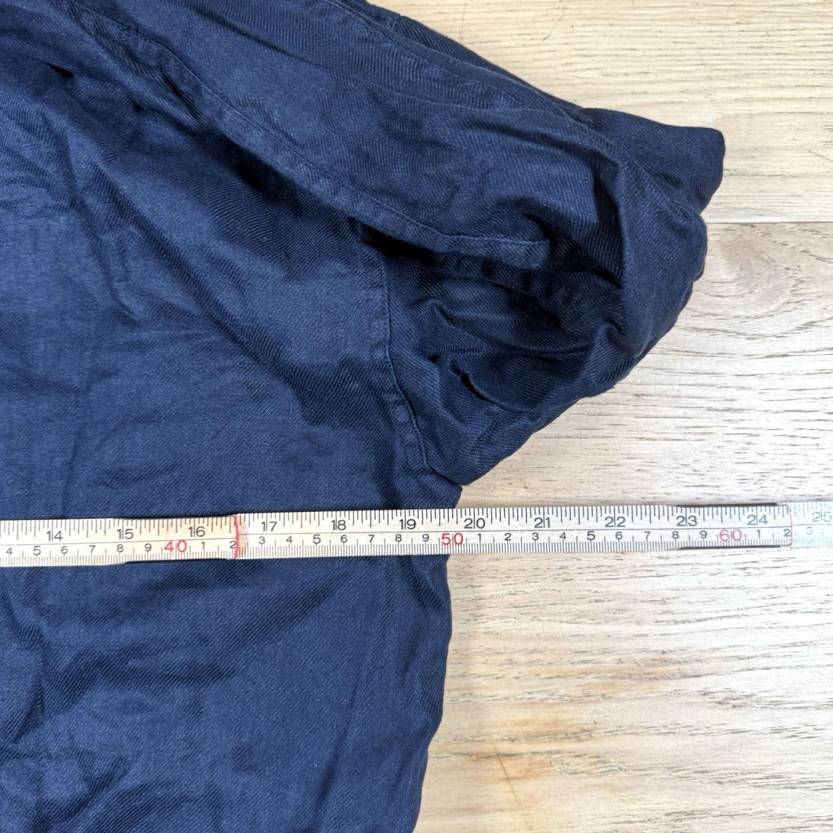 Ralph Lauren VINTAGE Ralph Lauren Linen Utility Jacket Hooded Navy Womens S Small Blue Linen Utility Jacket Hooded Womens S Small Blue Ralph Lauren Size S / US 4 / IT 40 - 6 Thumbnail
