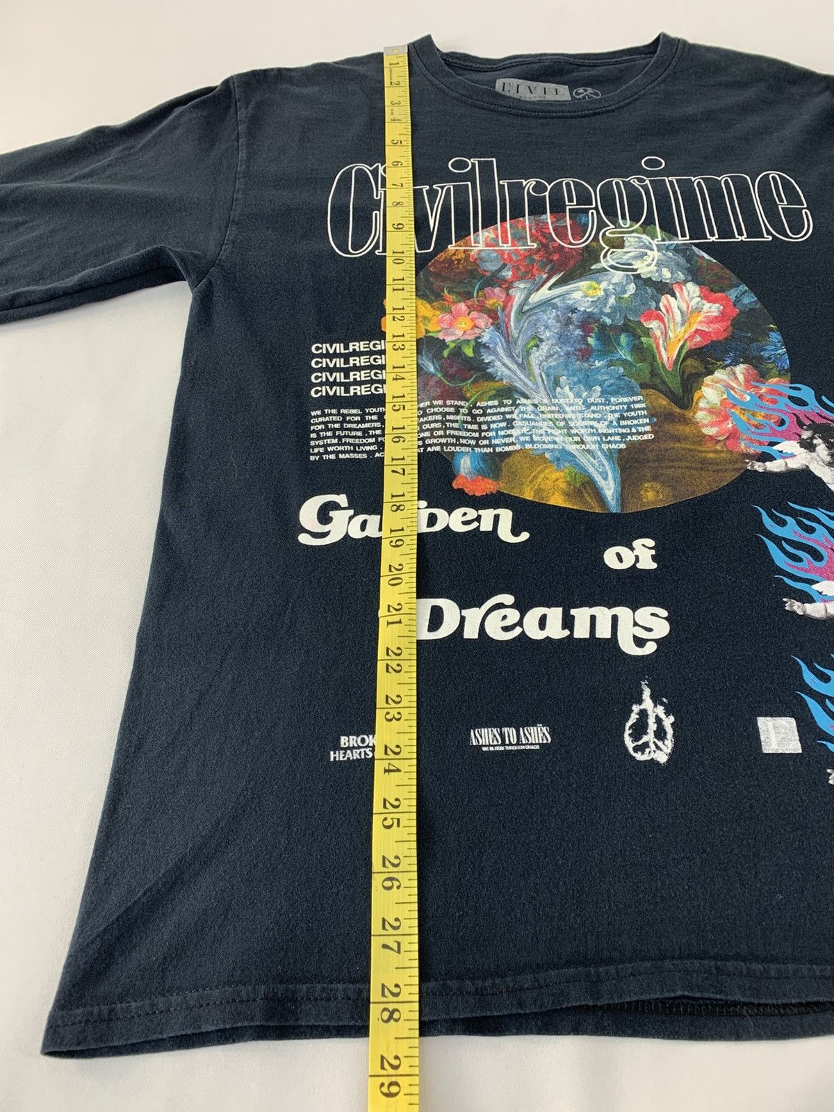 Civil Regime Civil Regime Garden Of Green Floral Longsleeve Printed Tee Size US L / EU 52-54 / 3 - 6 Thumbnail