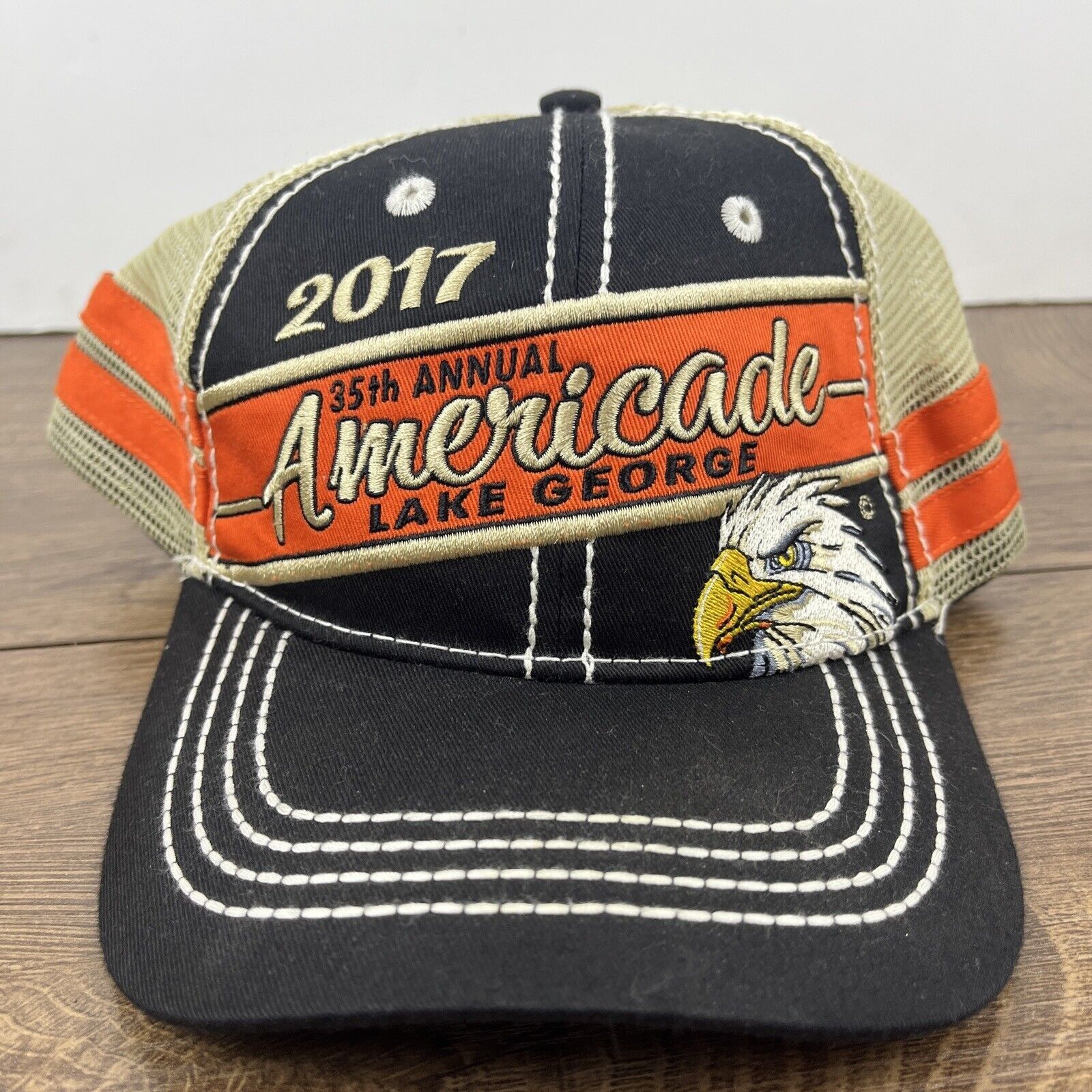 Other Americade Lake George Hat 2017 bBlack Hat Adjustable Adult S Size ONE SIZE - 6 Thumbnail