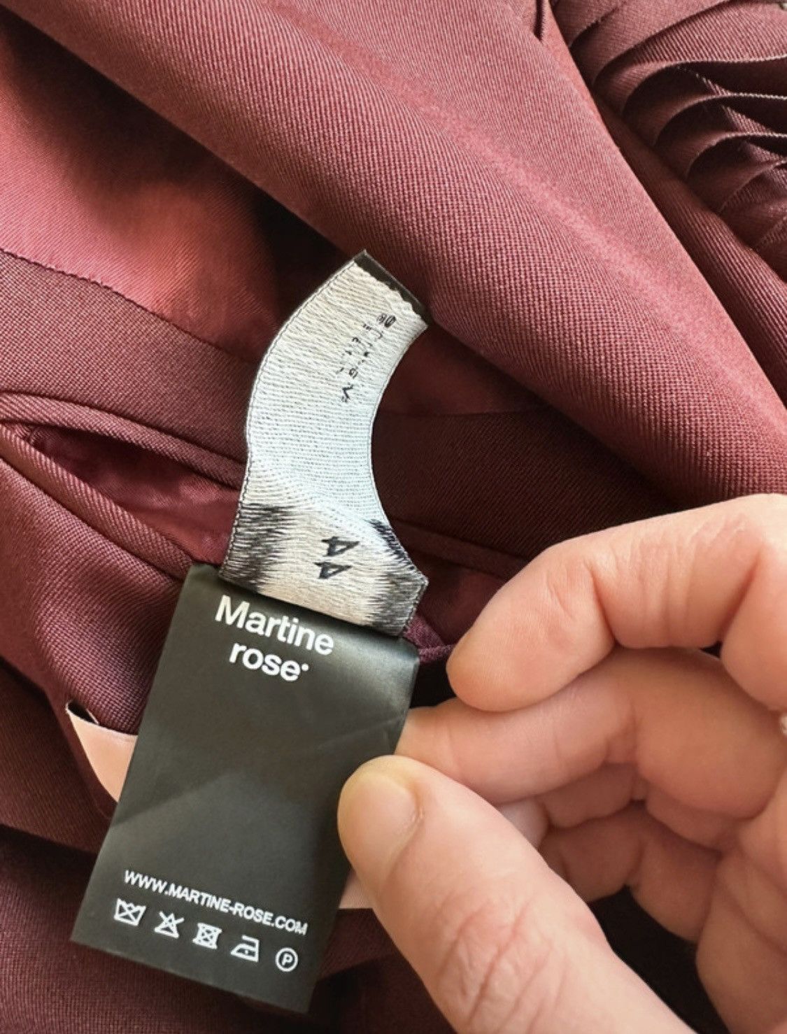 Martine Rose Martine Rose - Western Tailored Jacket AW23 Size 44R - 10 Thumbnail