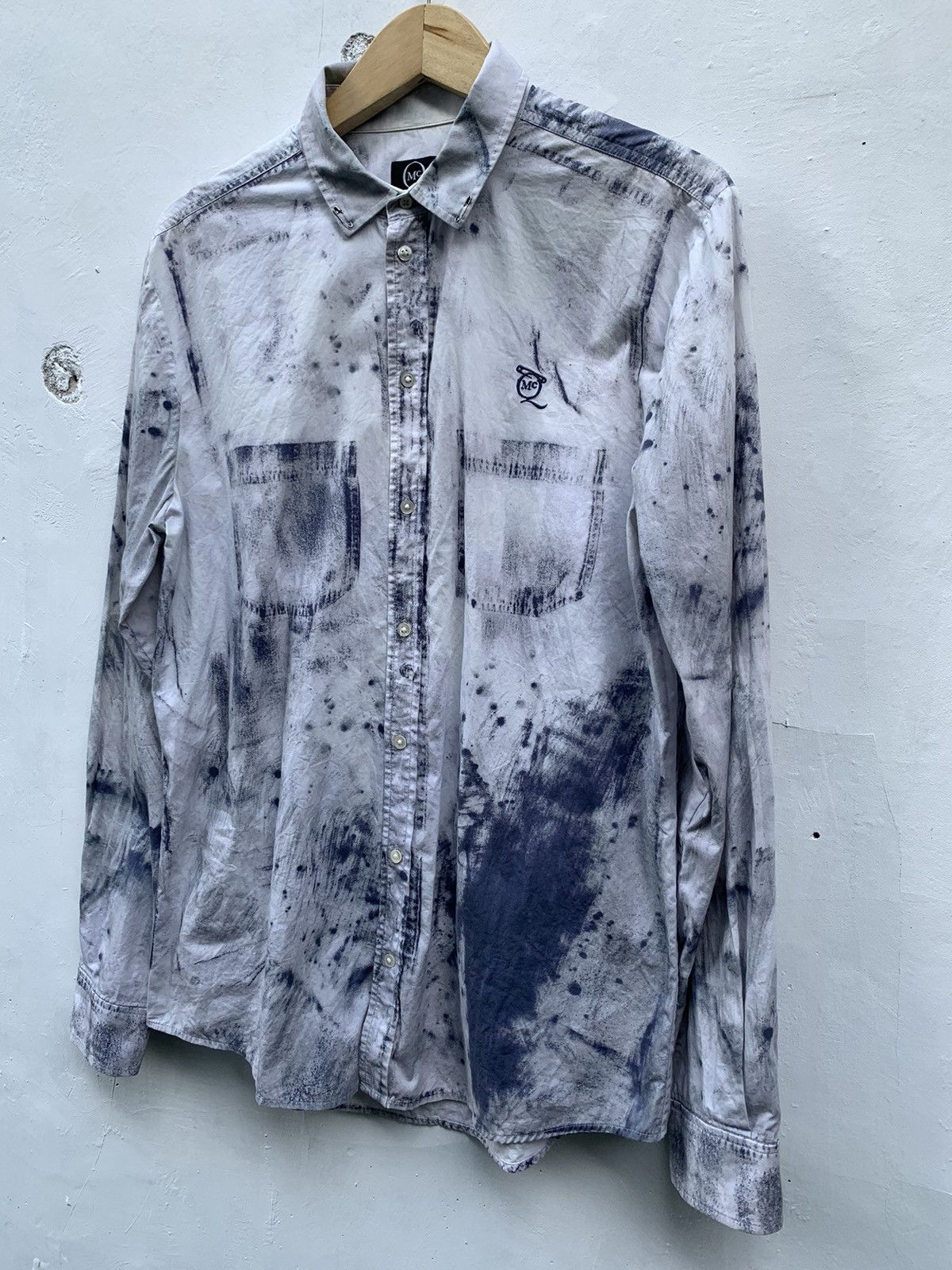 Alexander McQueen Alexander Mcqueen all over print button up shirt Size US M / EU 48-50 / 2 - 2 Thumbnail
