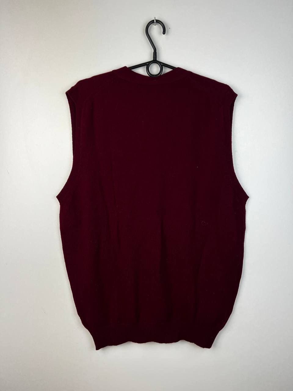 Lyle & Scott Lyle Scott Pure New Wool vintage vest sweaters size M Size US M / EU 48-50 / 2 - 2 Thumbnail