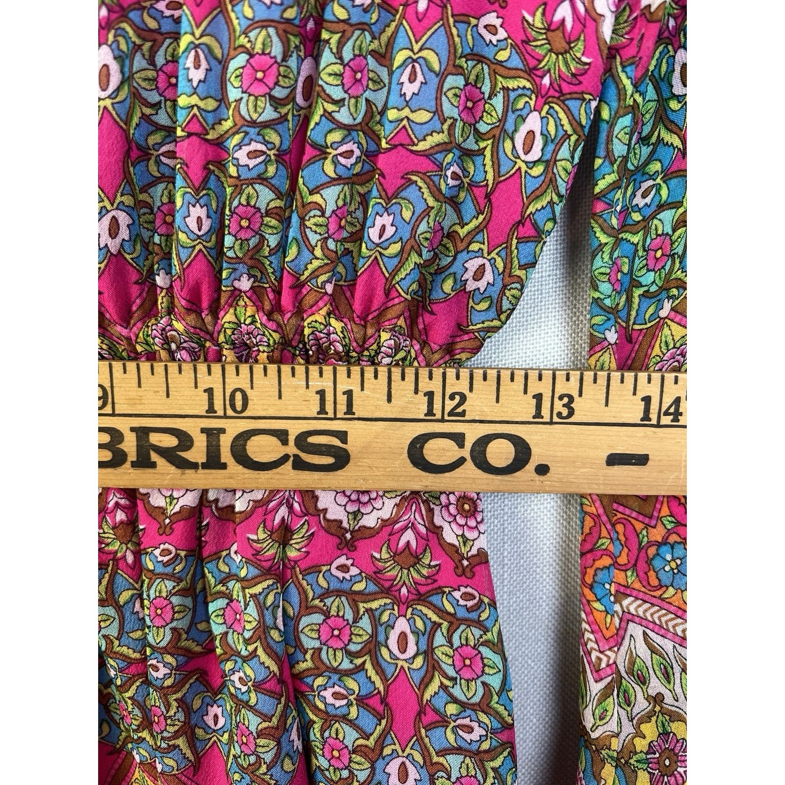 Diane von Furstenberg Diane von Furstenberg DVF Peasant Dress Women 8 Silk Red Size M / US 6-8 / IT 42-44 - 7 Thumbnail