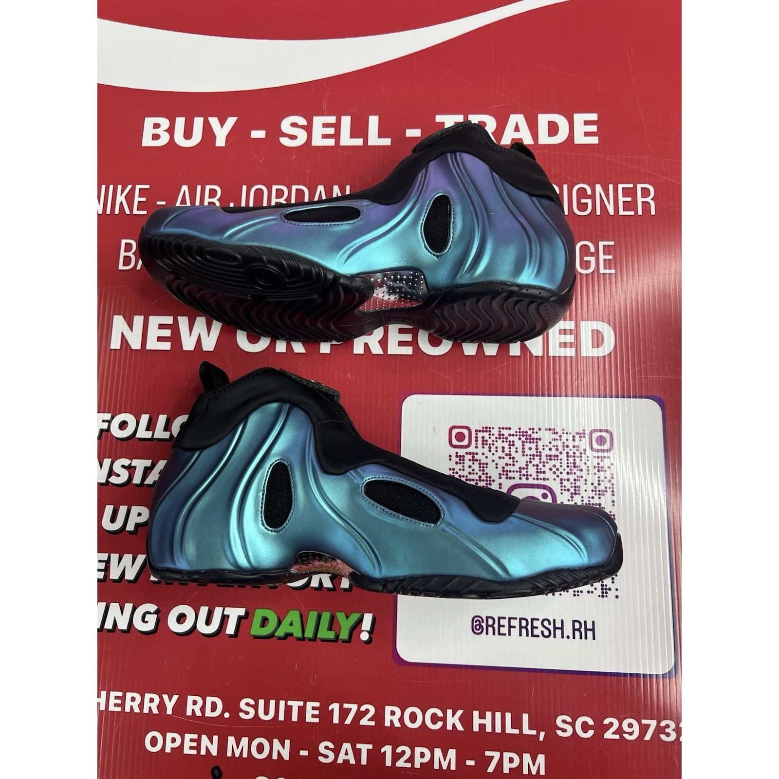 Nike Nike Air Flightposite Dusty Cactus Size 11.5 (HJ4466-001) Size US 11.5 / EU 44-45 - 3 Thumbnail