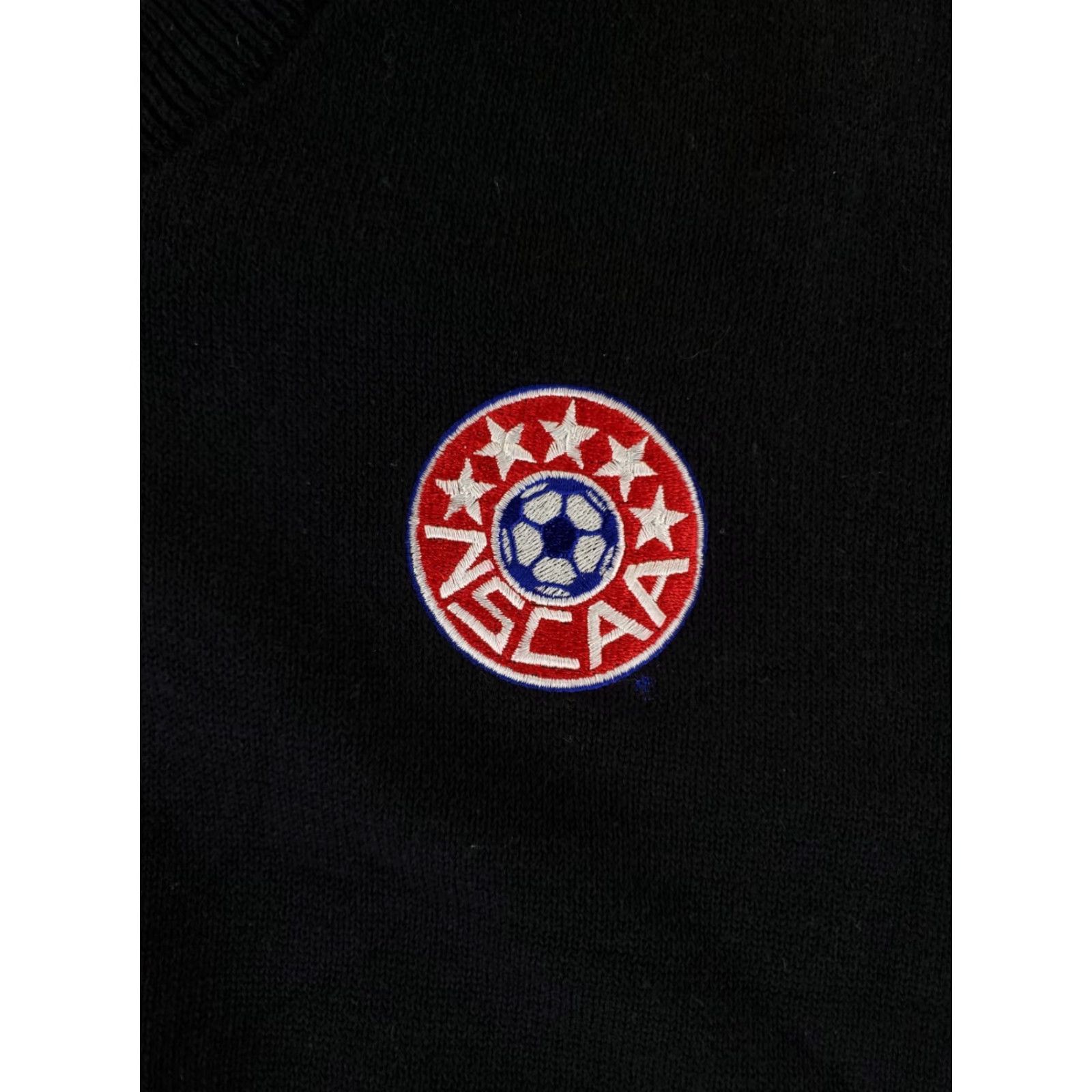 Adidas Adidas Sweater V Neck Cotton Lightweight NSCAA Black Mens XXL Pullover NWT Size US XXL / EU 58 / 5 - 2 Thumbnail