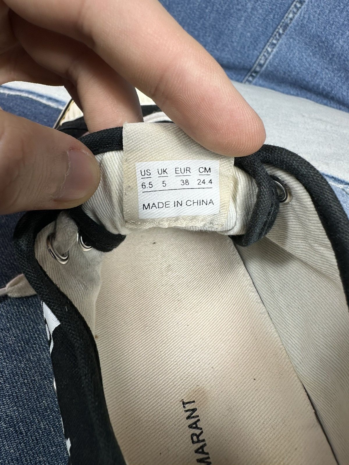 Isabel Marant Isabel Marant Binkoo Low Sneakers Canvas Colorblock Pattern Size US 8 / IT 38 - 12 Thumbnail
