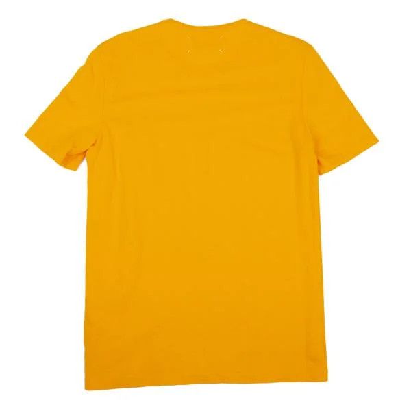 Maison Margiela Multi-Material Patch Pocket T-Shirt in Yellow Size 44 Size US S / EU 44-46 / 1 - 8 Thumbnail