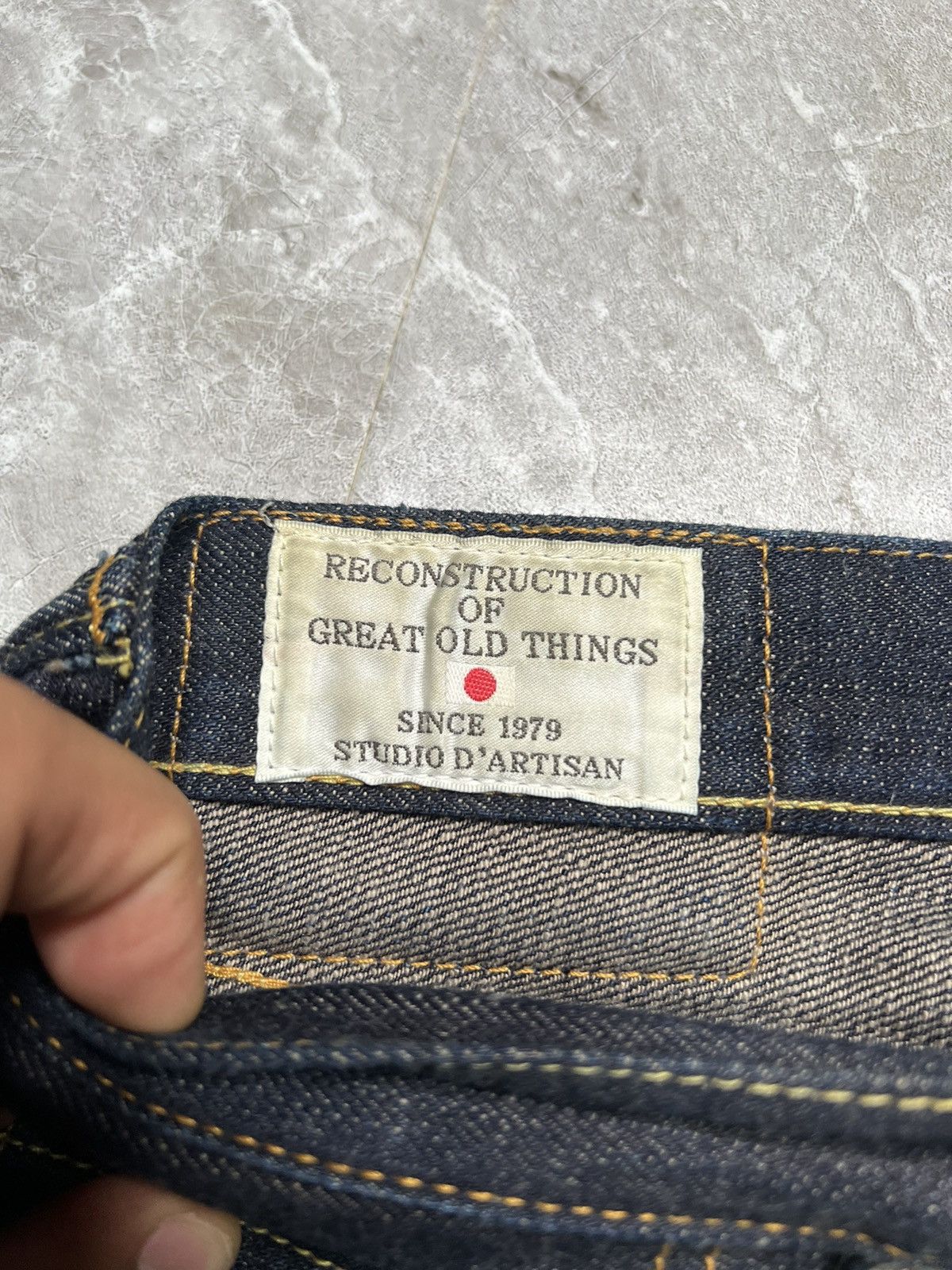 Studio D'Artisan Studio D Artisan 40th Anniv Charcoal Weft Jeans Size US 32 / EU 48 - 10 Thumbnail