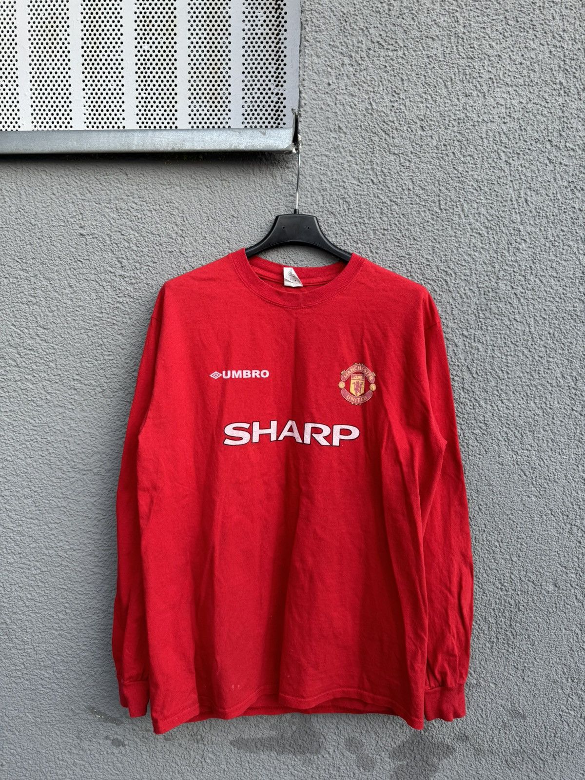 Vintage Gildam Umbro Sharp Manchester United #20 Solskajer Size US M / EU 48-50 / 2 - 1 Thumbnail