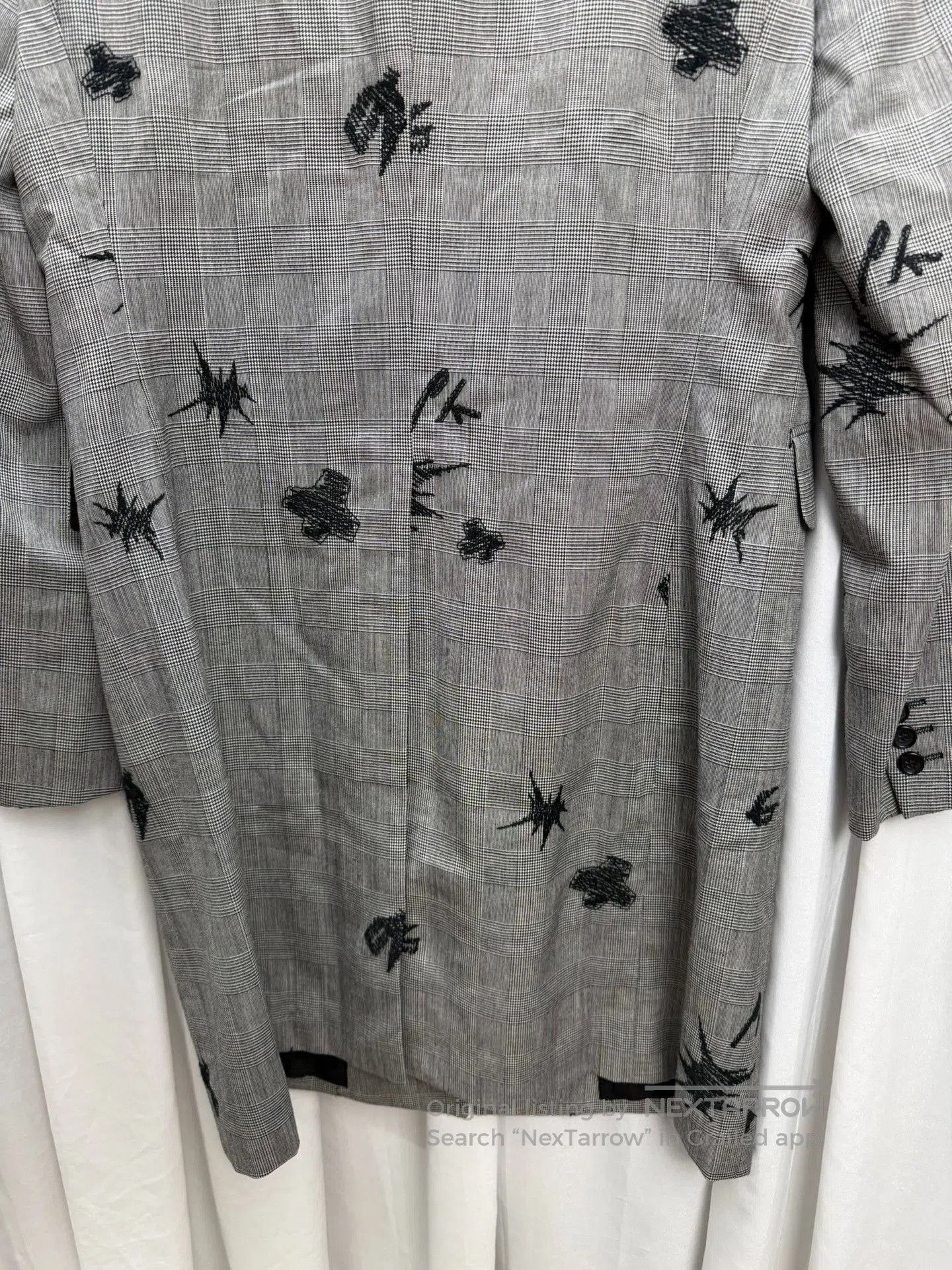Comme des Garcons Homme Plus Comme des Garçons Homme Plus Embroidered Coat. Size US M / EU 48-50 / 2 - 7 Thumbnail