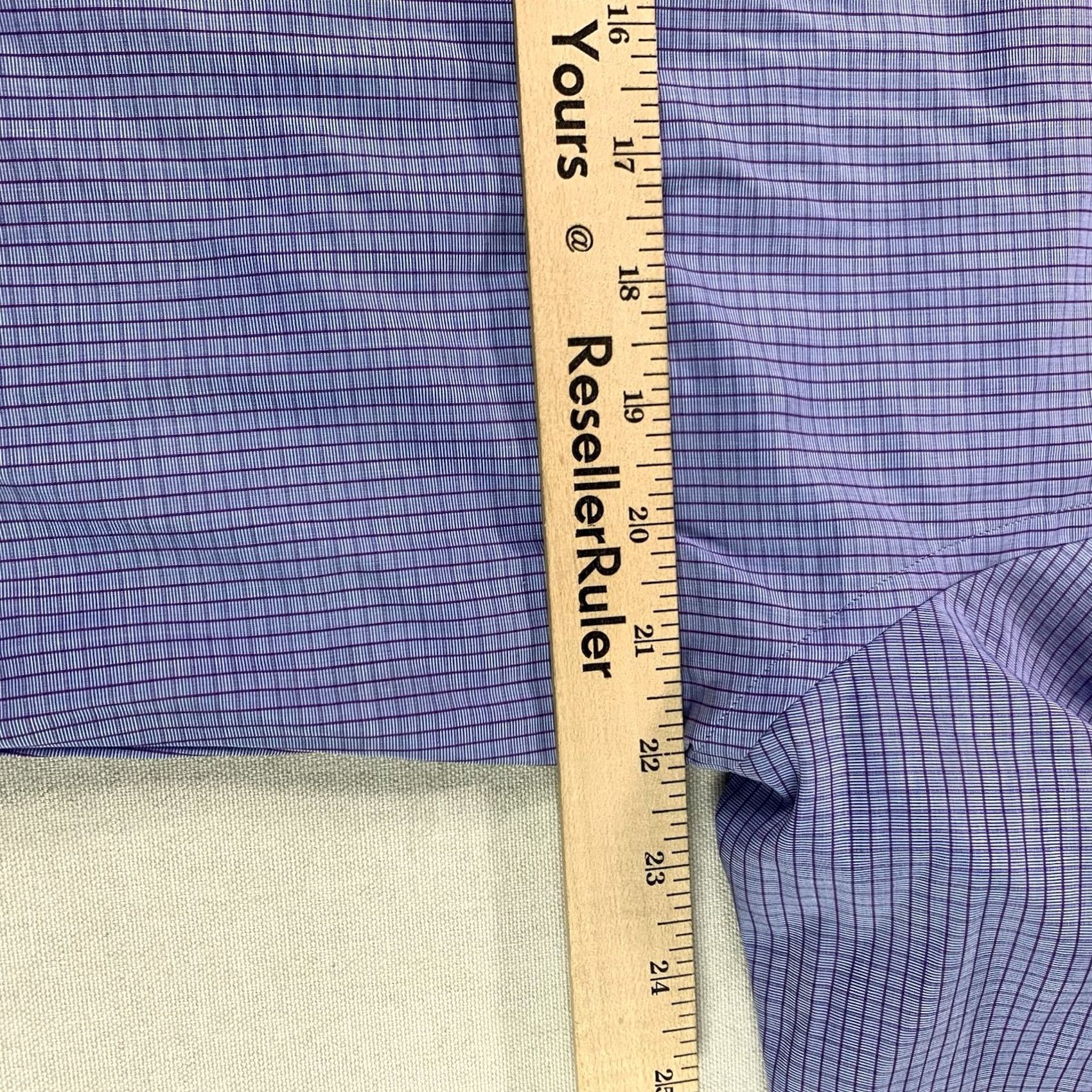 Vintage Indochino Shirt Mens Large Purple button up Long sleeve Size US L / EU 52-54 / 3 - 4 Thumbnail