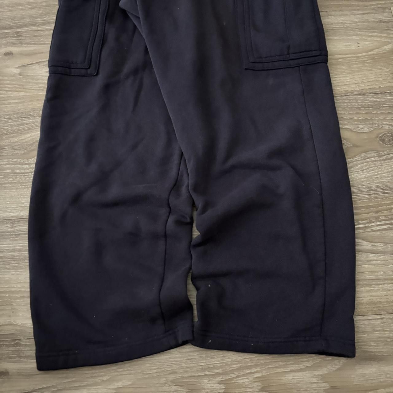 Vintage Crazy Vintage Y2K/2000s Baggy Navy Blue Streetwear Skater Style Sweatpants! Fits XL Size US 38 / EU 54 - 5 Thumbnail
