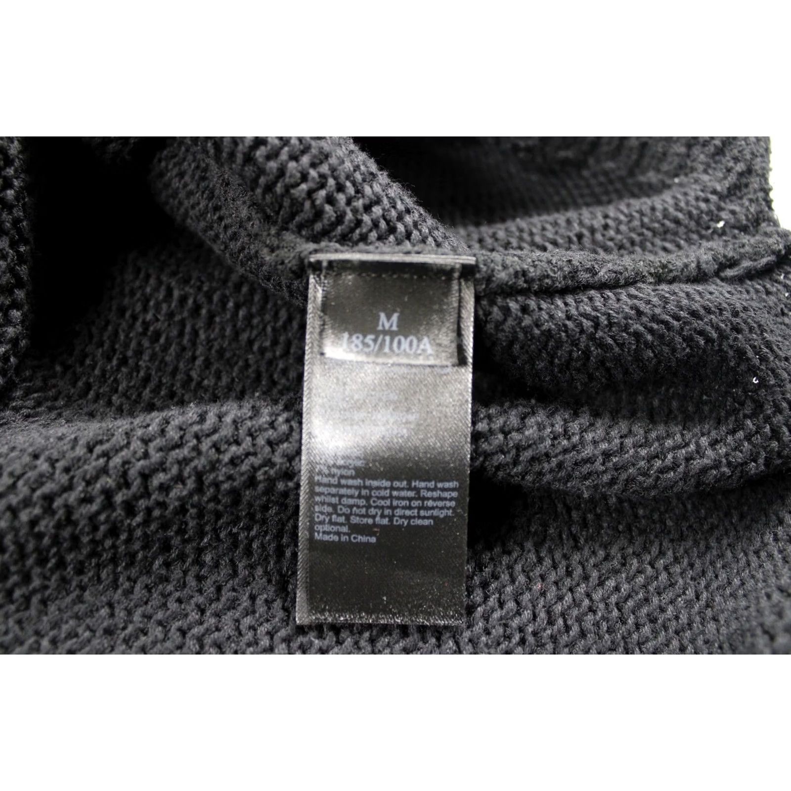 Allsaints AllSaints Sweater Mens Medium Black Oversized Knit Pullover Top Size US M / EU 48-50 / 2 - 4 Thumbnail