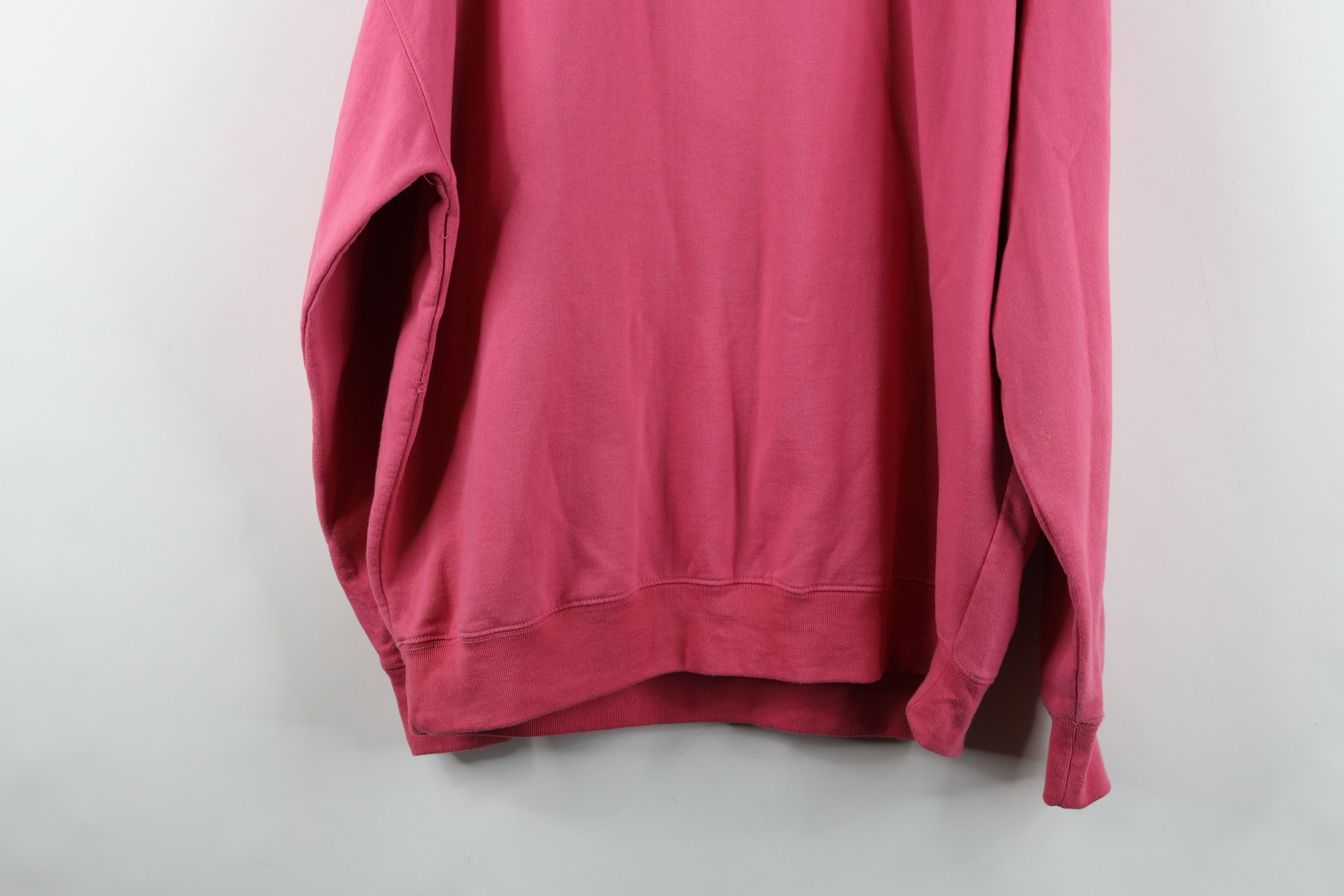 Vintage Vintage 90s Streetwear Snowflake Christmas Sweatshirt Pink Size M / US 6-8 / IT 42-44 - 15 Thumbnail