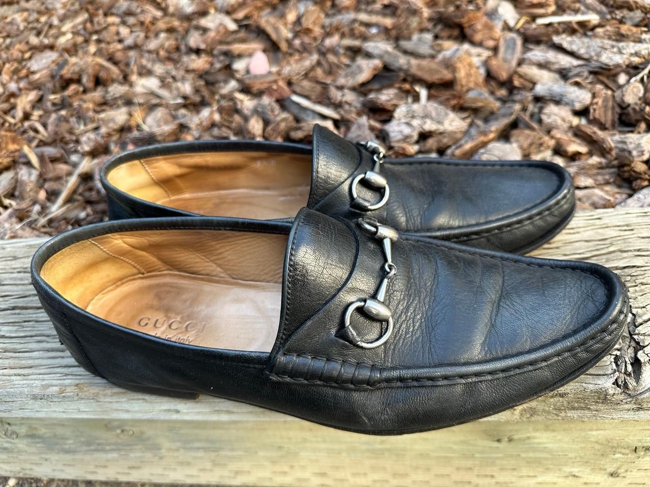 Gucci Gucci Horsebit Loafers Black Leather 9.5 Slip On Size US 9.5 / EU 42-43 - 1 Thumbnail