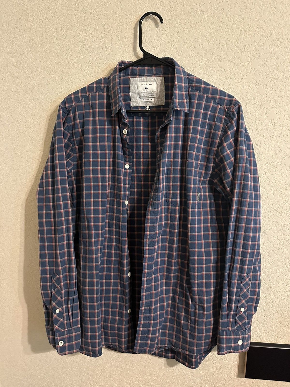 Quiksilver Vintage quicksilver surf button up everyday blue M Size US M / EU 48-50 / 2 - 1 Thumbnail
