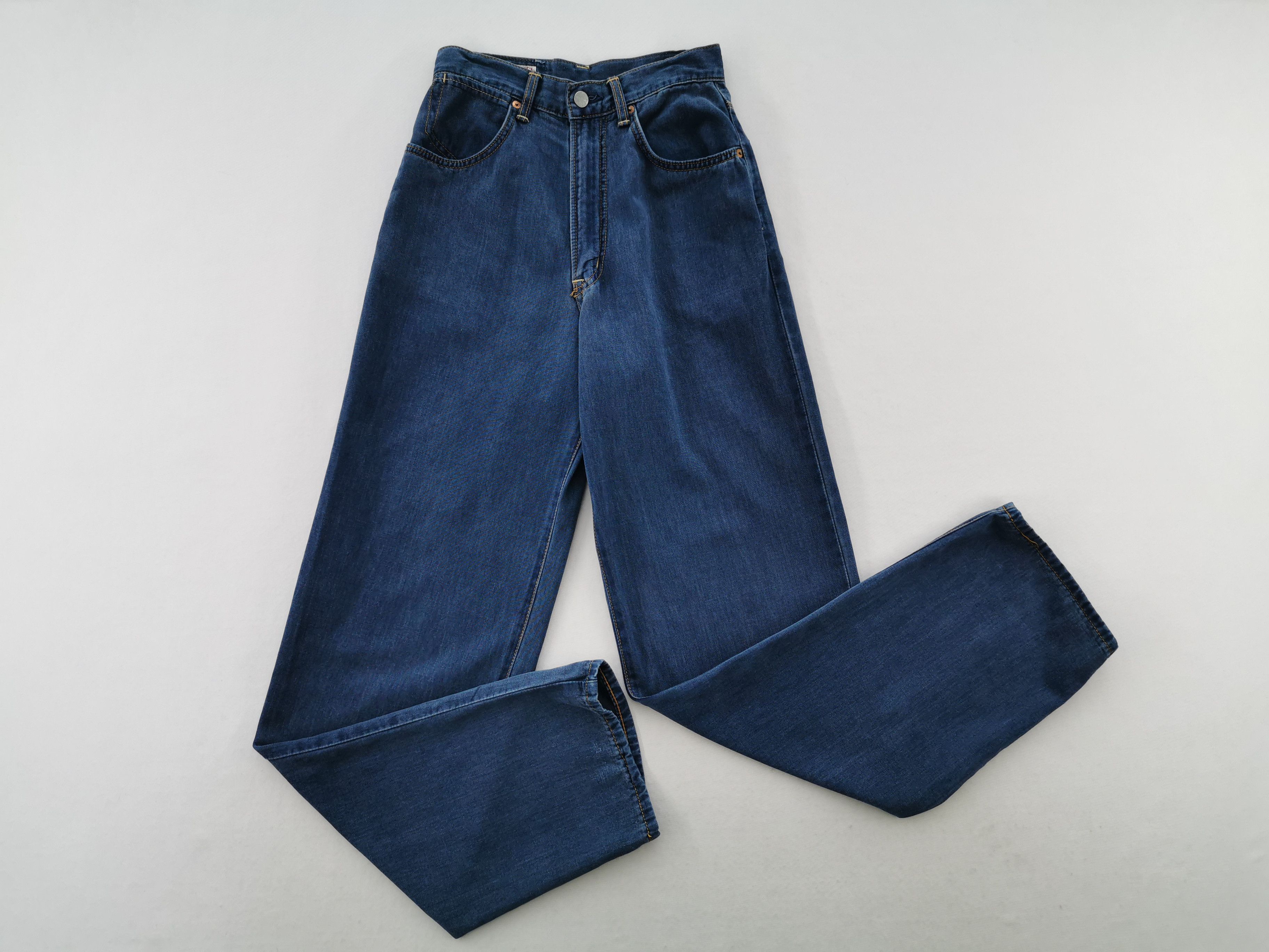 Fiorucci Vintage 90s Fiorucci Trouser Pants Made In Japan Size 27 Size 27" / US 4 / IT 40 - 4 Thumbnail