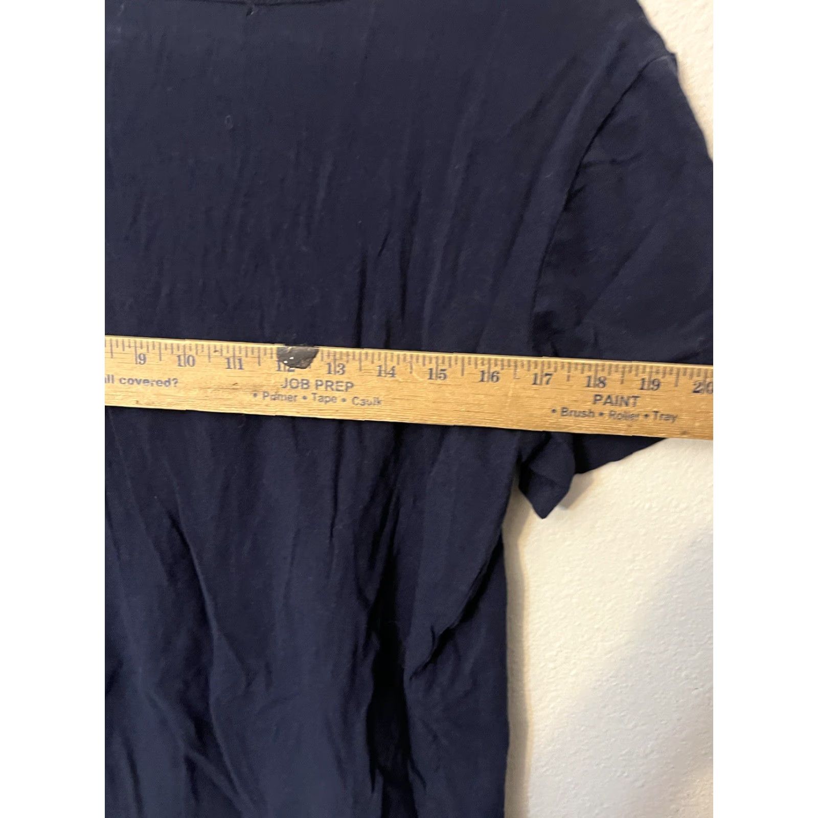 Ellen Tracy Ellen Tracy Women's Top Blouse Blue Crew Neck Short Sleeve Medium Size M / US 6-8 / IT 42-44 - 5 Thumbnail